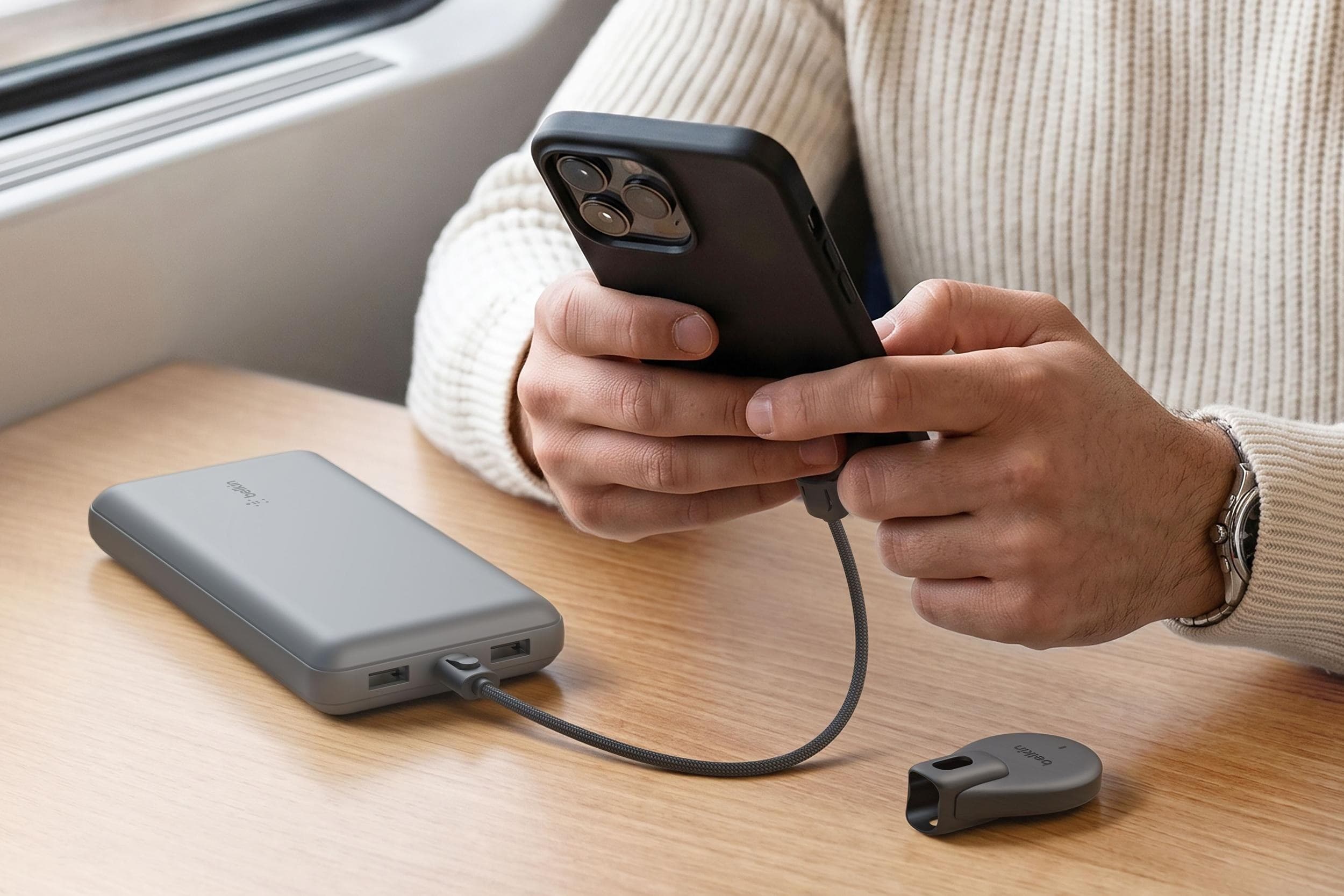 Belkin’s first trackers come ready to attach to your gear.