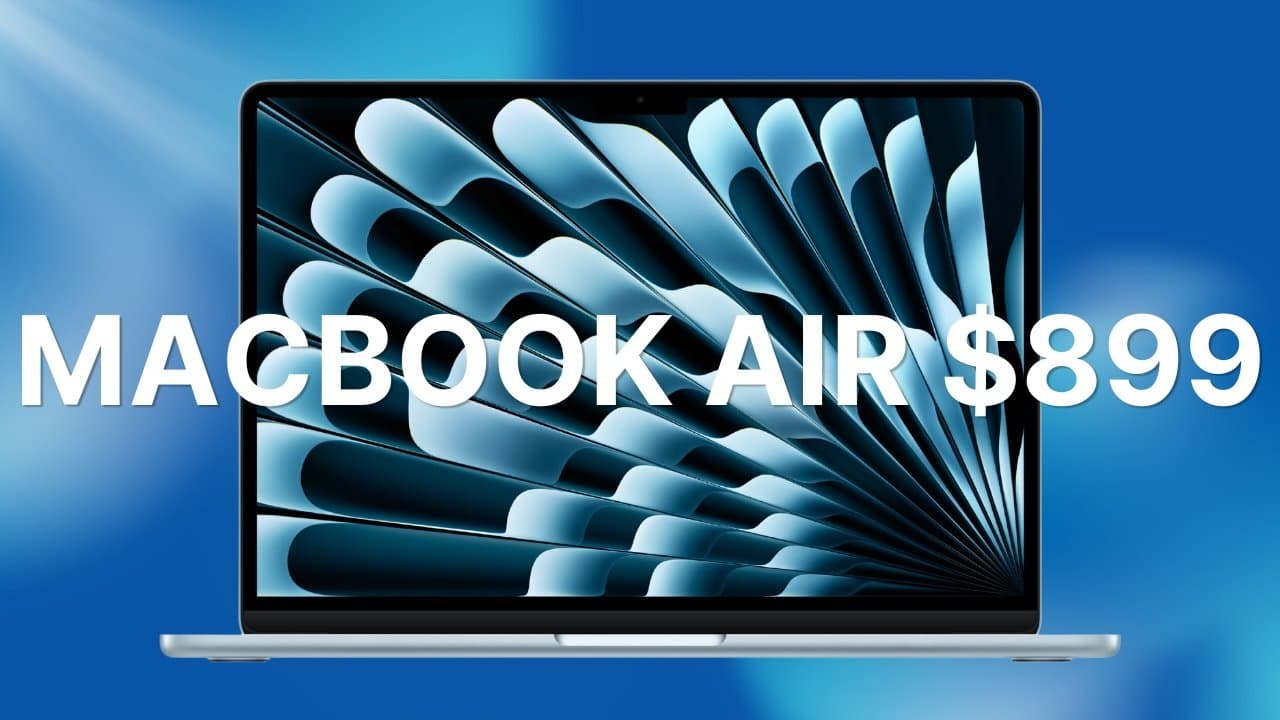 Blowout savings drive MacBook Air prices down to as low as $899
