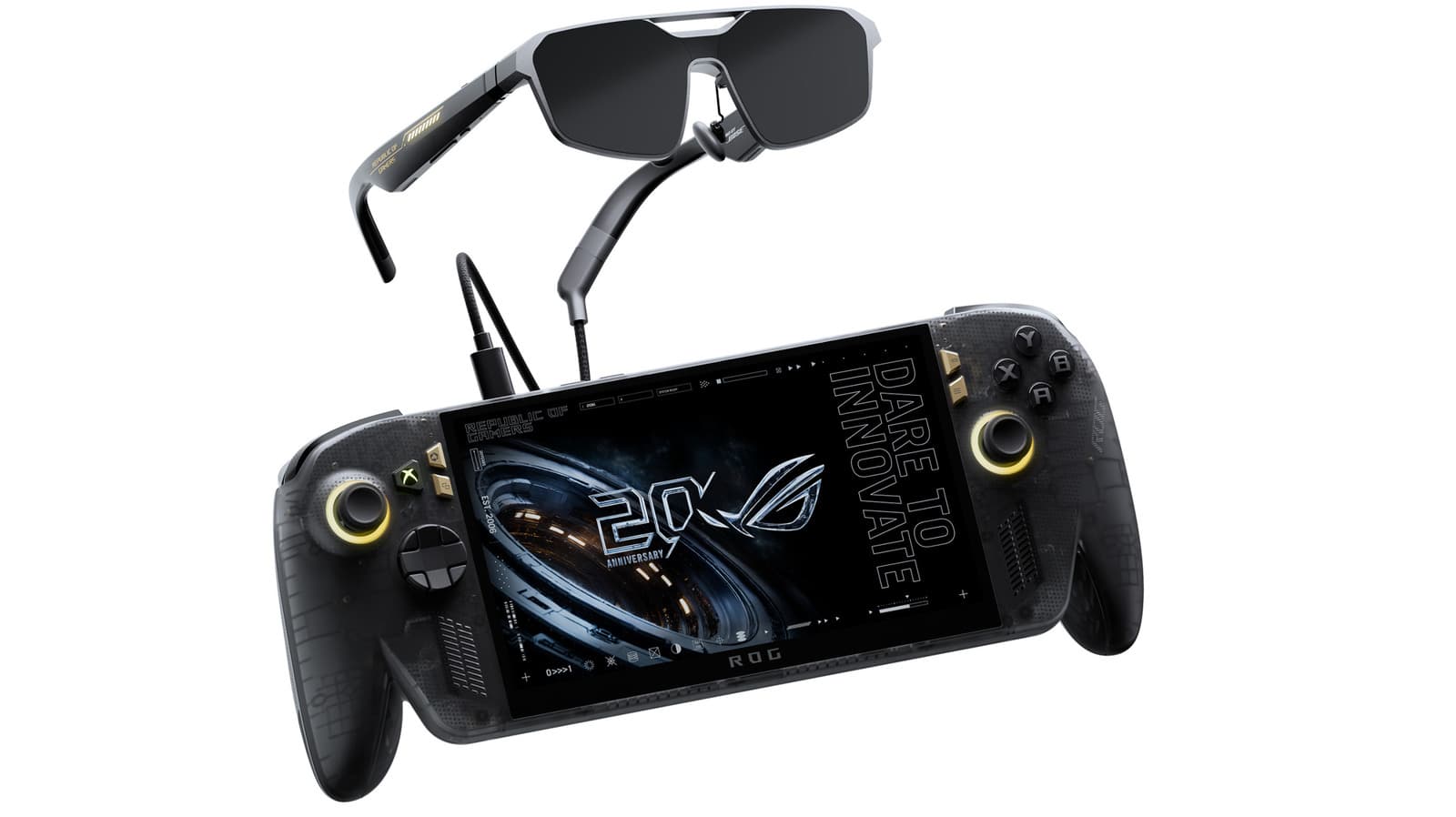 ASUS' ROG Xbox Ally X20 bundle includes a limited-edition OLED Ally X handheld PC and AR gaming glasses