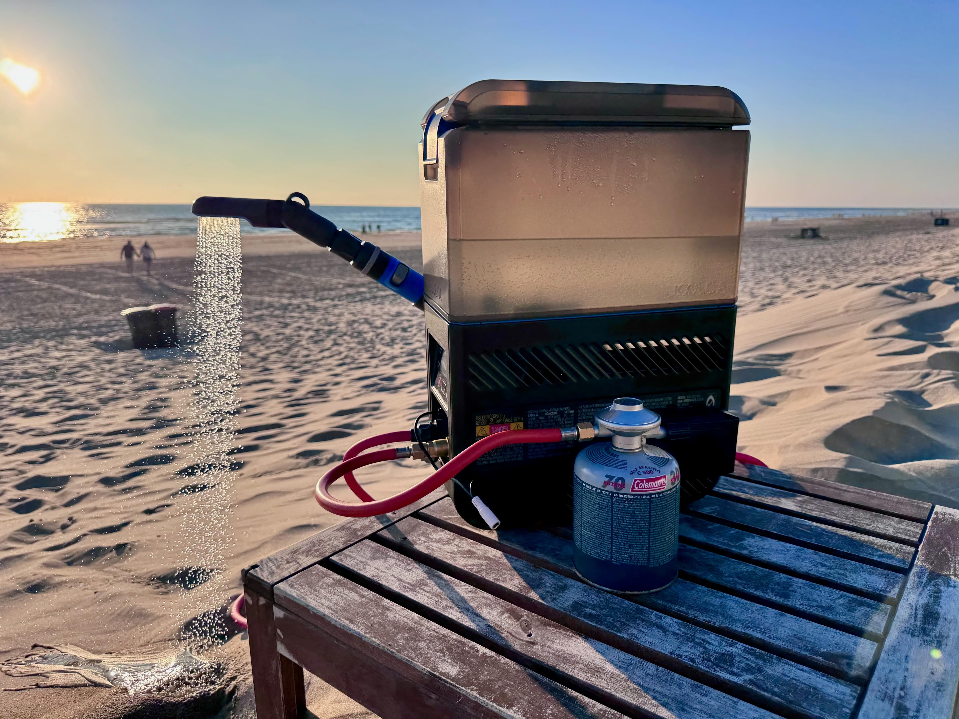 Are you filthy enough for a $700 portable shower?