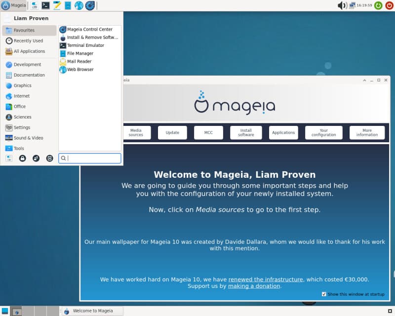 Mageia 10 keeps the 32-bit Linux flame alive