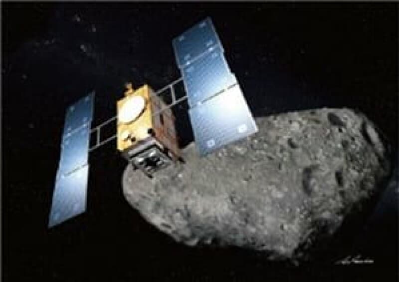 Japan’s asteroid sample retriever rapidly buzzes remote space rock