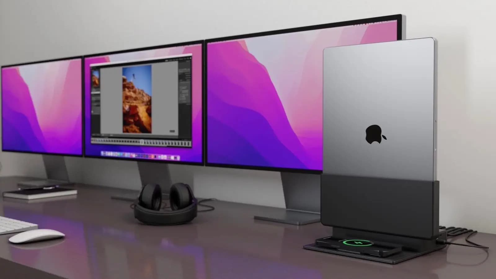 New ProDock vertical MacBook docking stations add ports while saving desk space