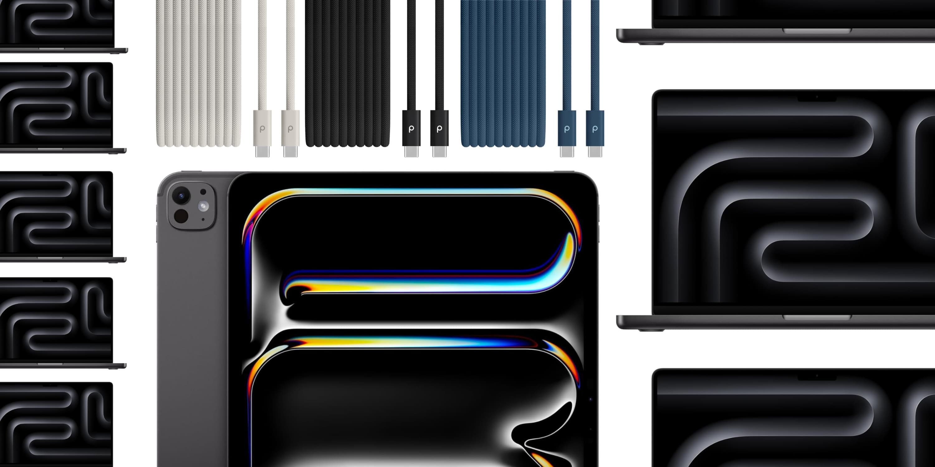 Deals: M5 iPad Pro $350 off, M5 Pro MacBook $450 off, Beats 240W cable $19, Sport Bands $15, more
