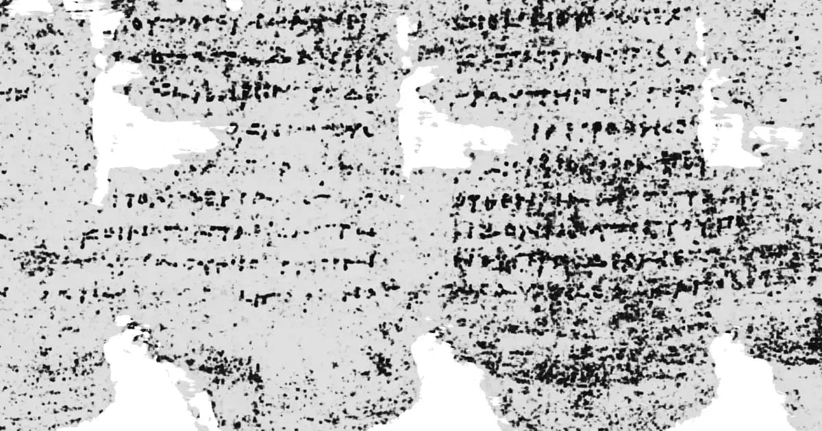 An entire Herculaneum scroll has been read for the first time