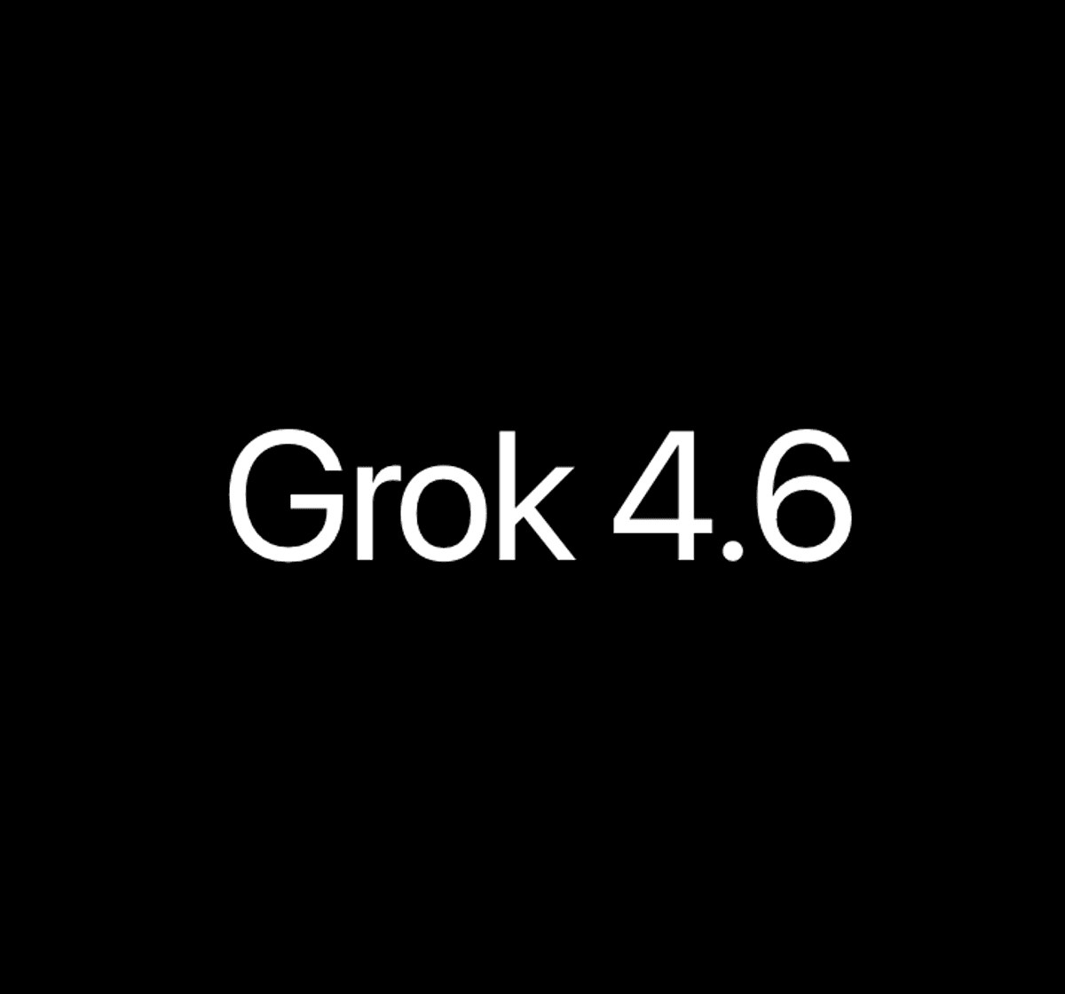 Grok 4.6 scores 61 on the Artificial Analysis Intelligence Index
