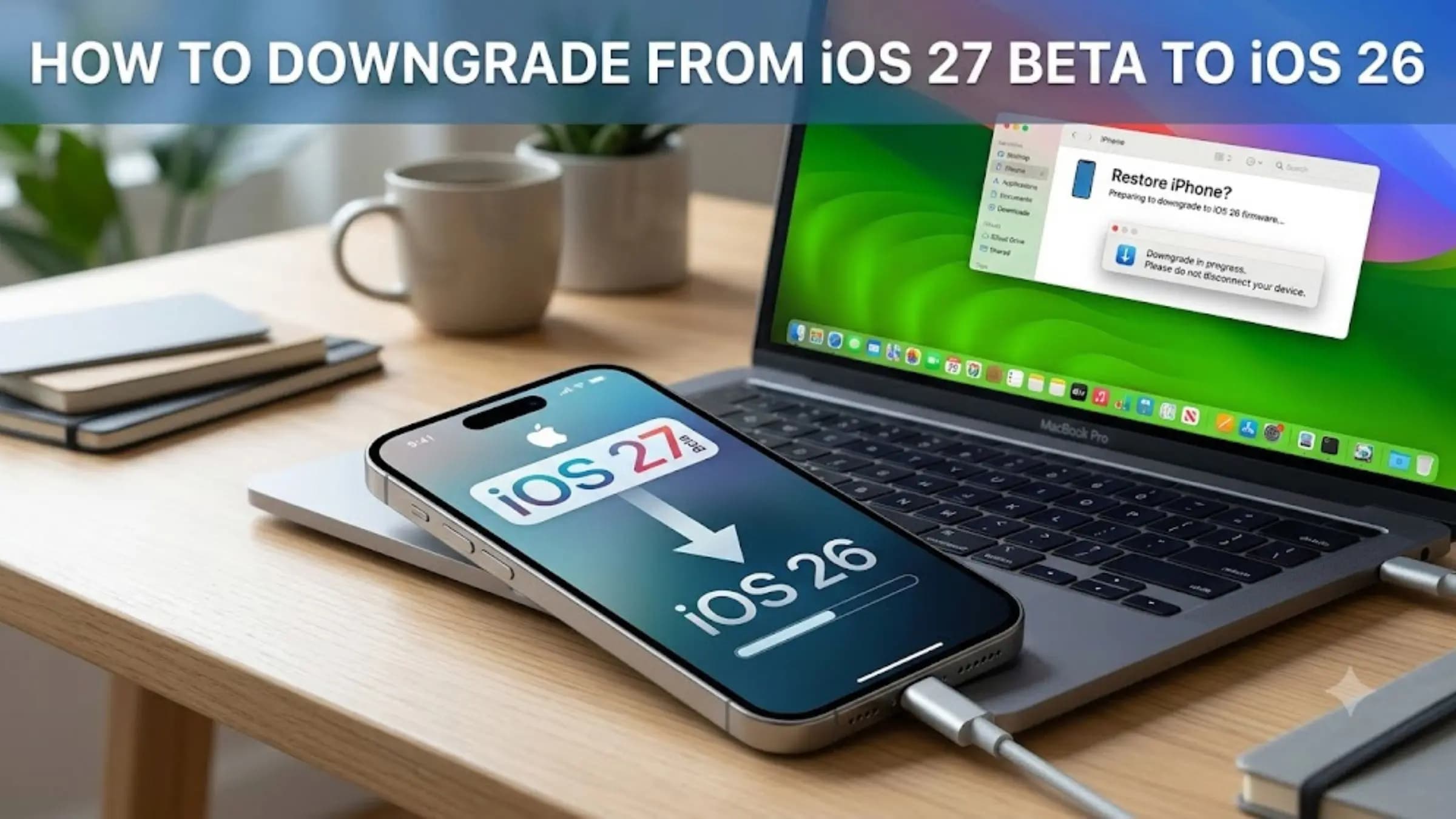 Regret installing iOS 27 beta? Here’s how to get back to iOS 26.