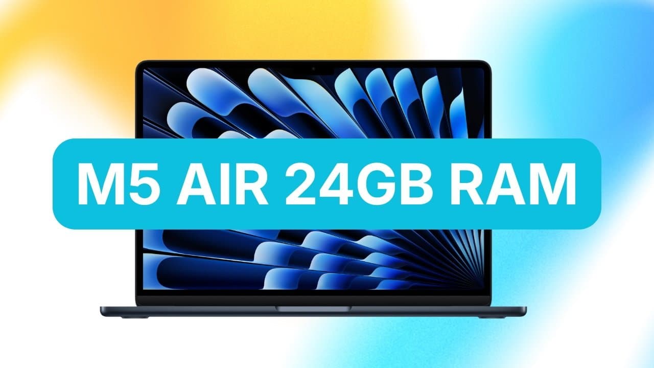 B&H's $1,349 M5 MacBook Air deal with 24GB RAM ends this weekend
