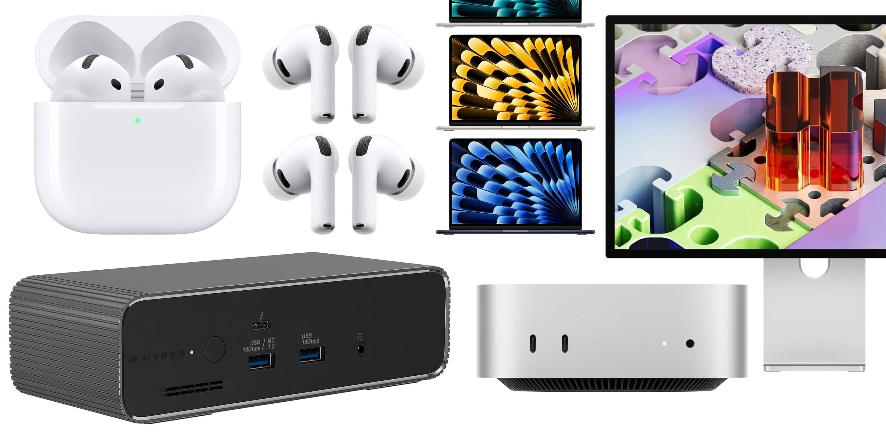 Deals: AirPods, M6 Mac mini, Apple Studio Display $330 off, Thunderbolt 5 dock, MacBook Air, more