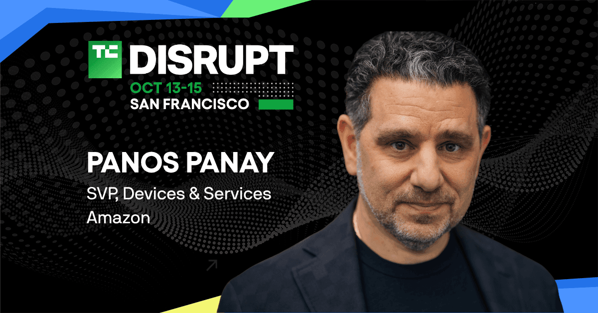 What comes after the smartphone? Amazon’s Panos Panay will make his case at TechCrunch Disrupt 2026