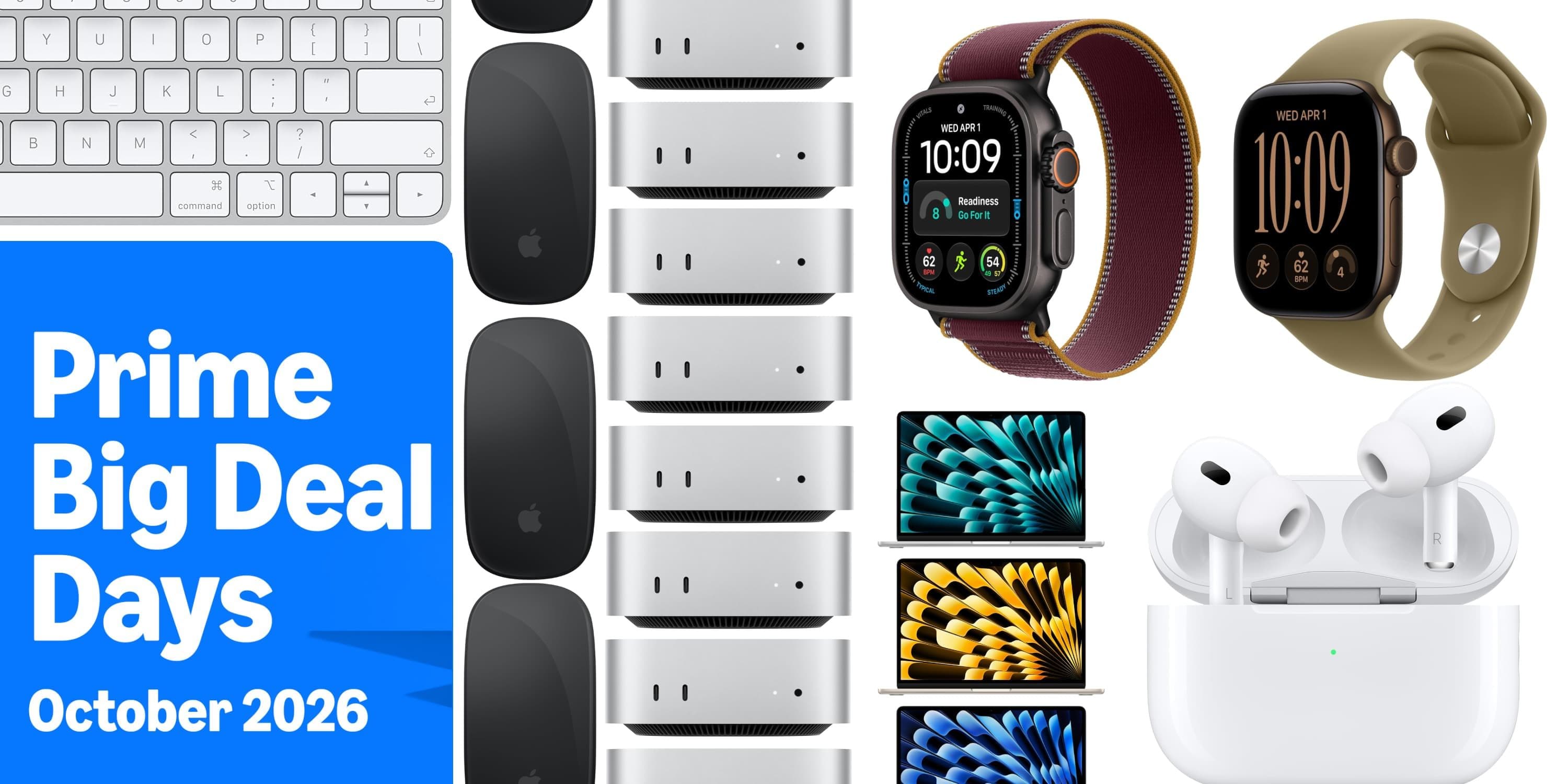 Prime Day 1 deals: AirPods Pro 3, Max 2 $120 off, M6 Mac mini $150 off, MacBook Air $200 off, more