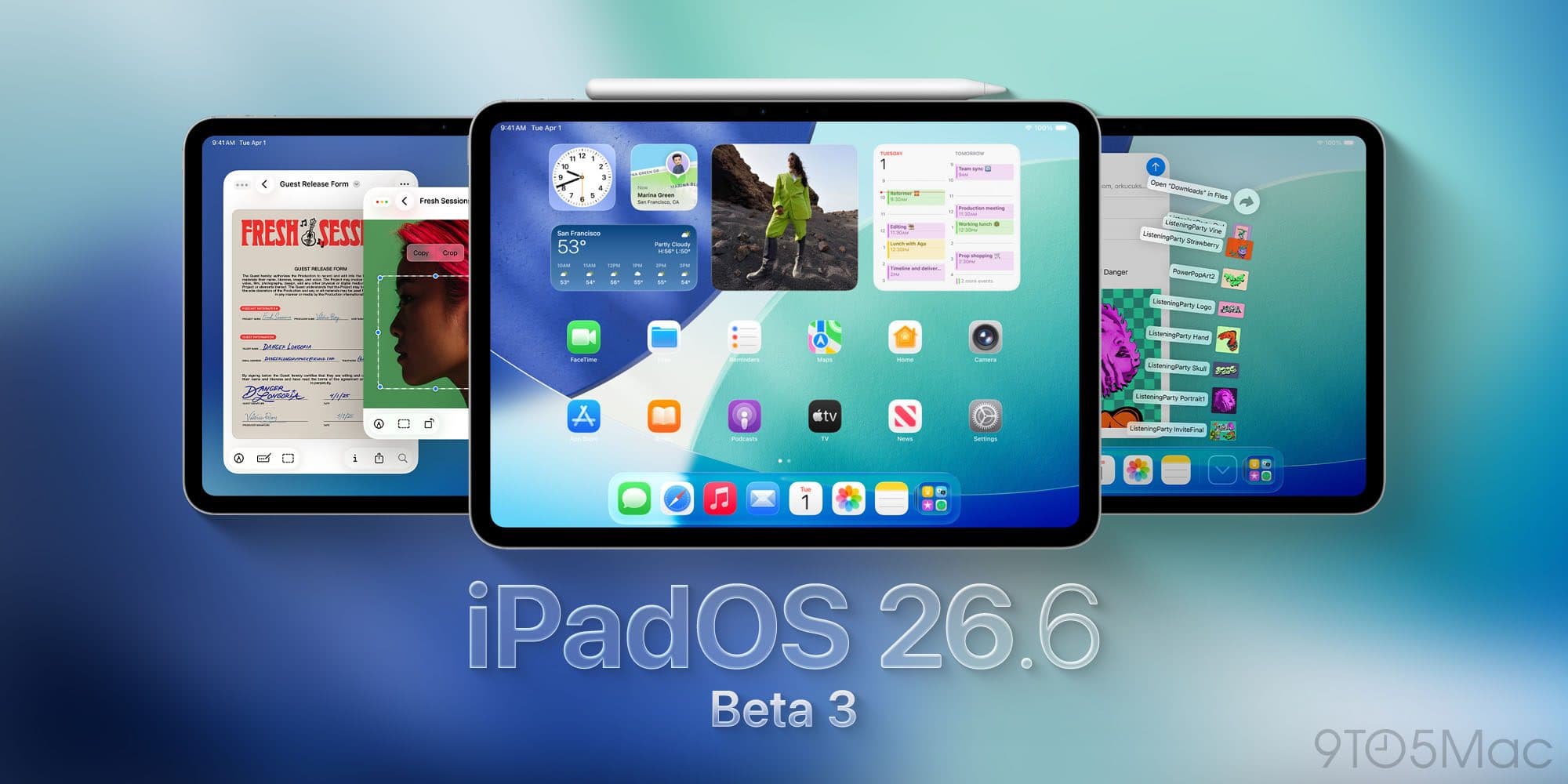 Beta 3 for iPadOS 26.6, watchOS 26.6, and more now available