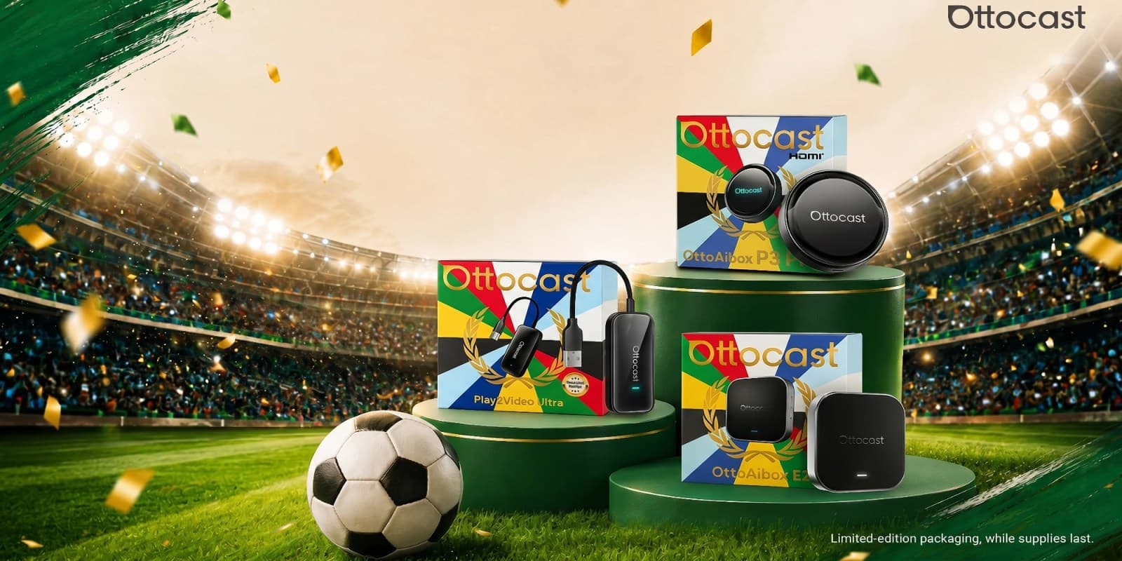Ottocast turns your car screen into a match-day hub for Summer Soccer Celebration [15% off]