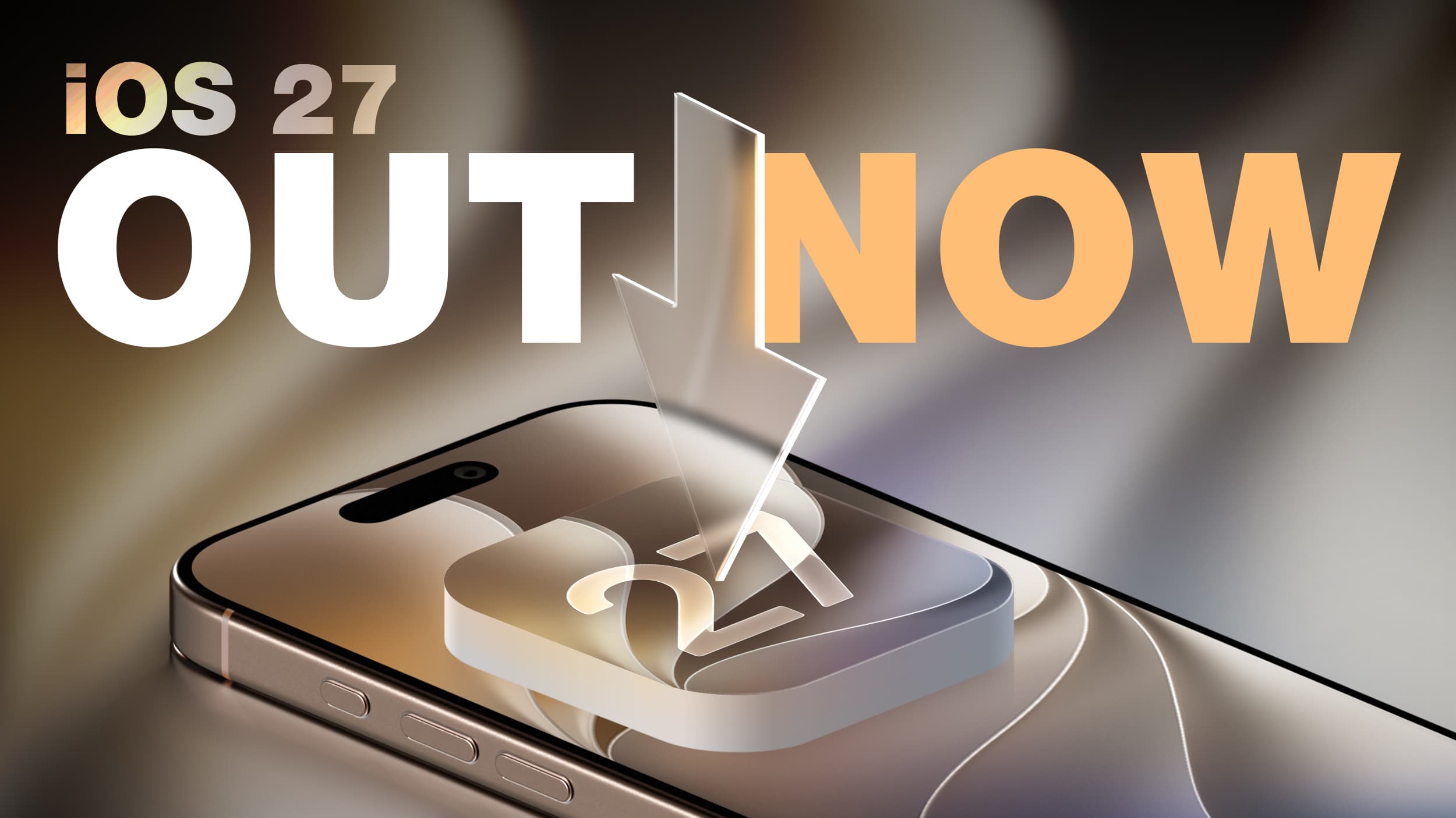 Apple Releases iOS 27 and iPadOS 27 With Siri AI and Liquid Glass Update