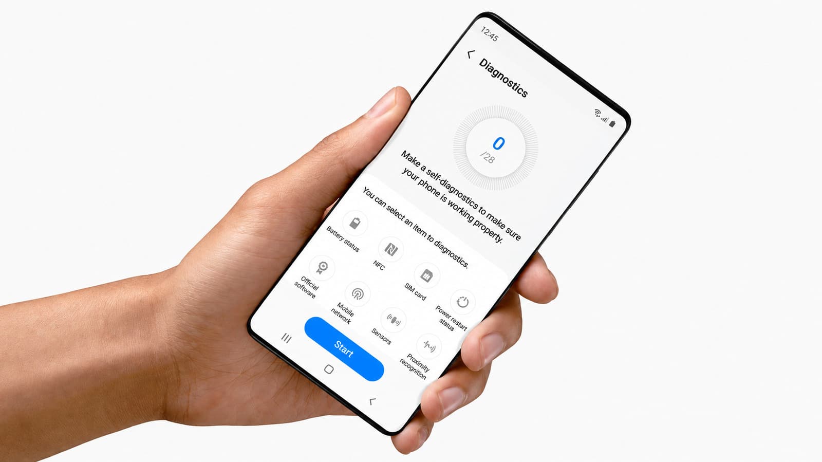 You can check your Samsung Galaxy's health with a built-in test