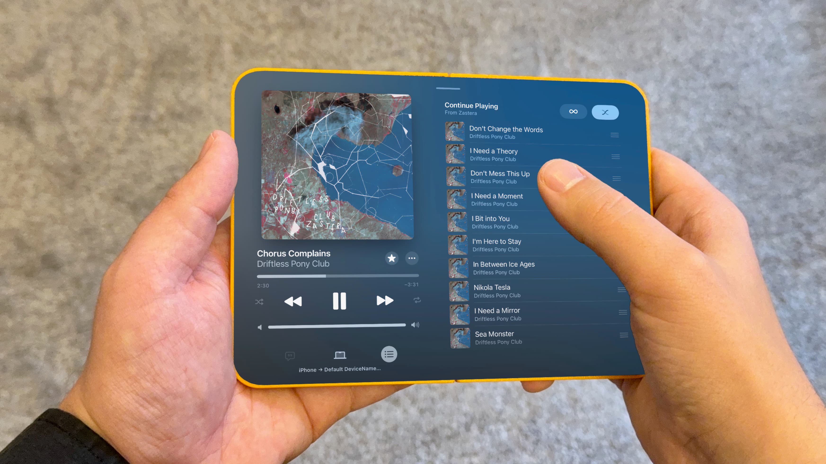 Resizable iPhone apps show what the folding iPhone will be like [Gallery]