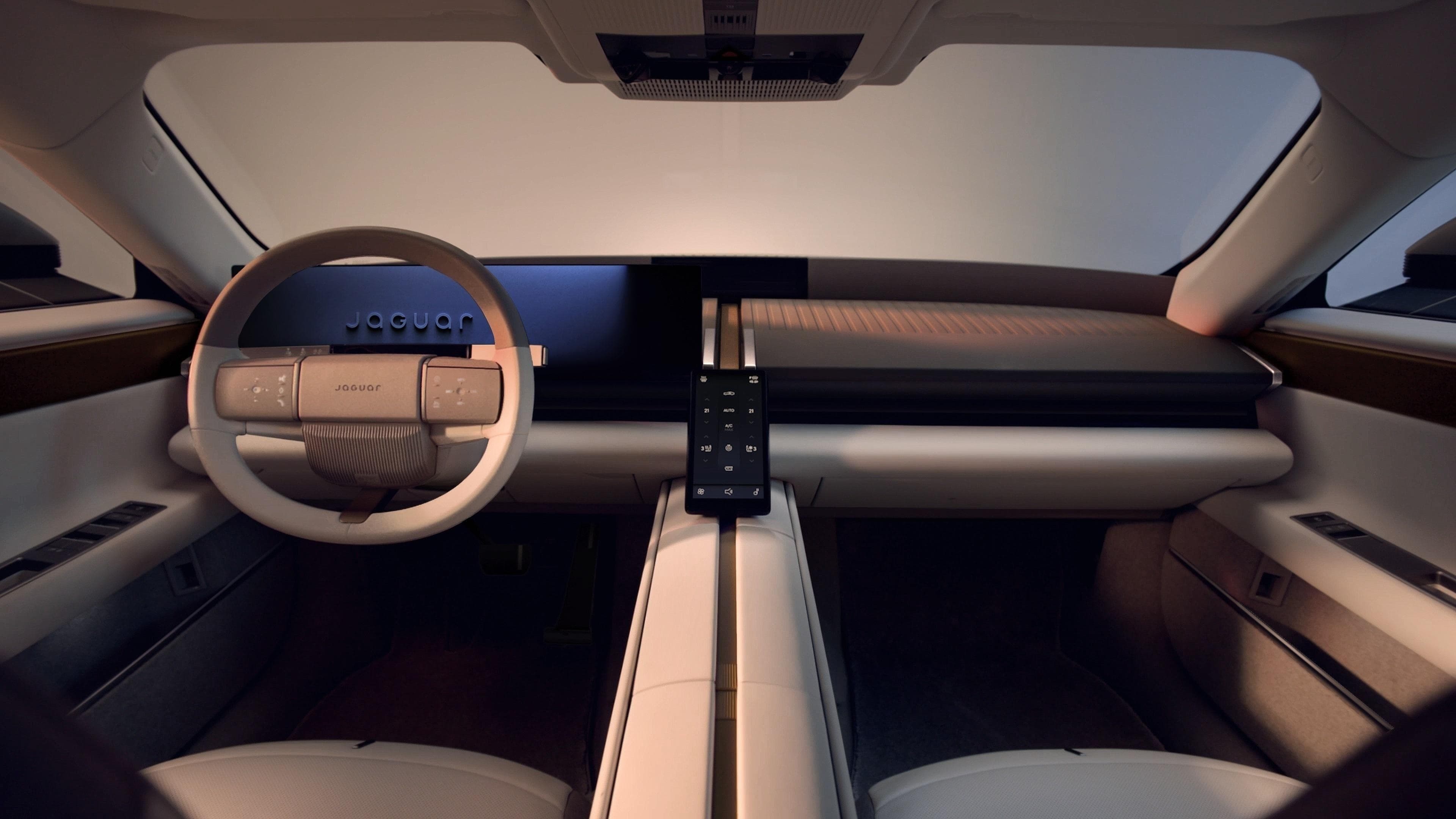 Jaguar offers a first look inside the all-electric Type 01
