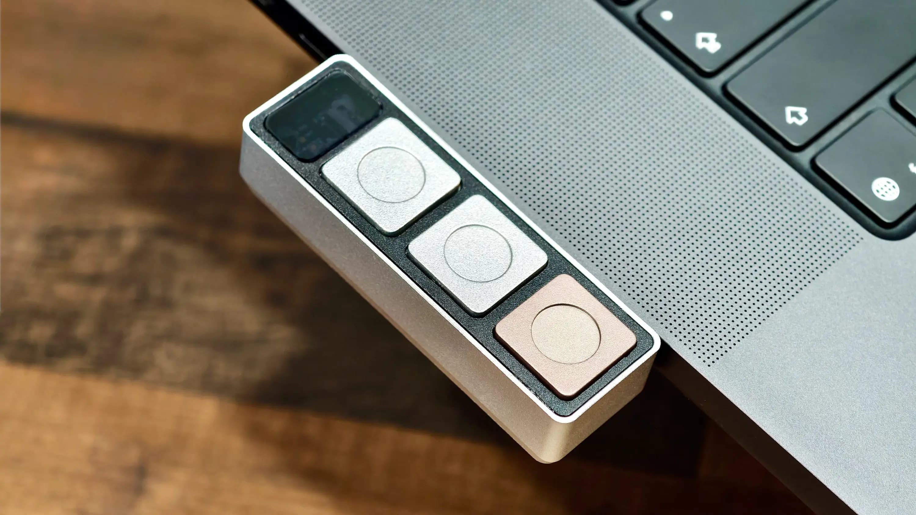 This unique MacBook accessory adapts its buttons to every app [Review]