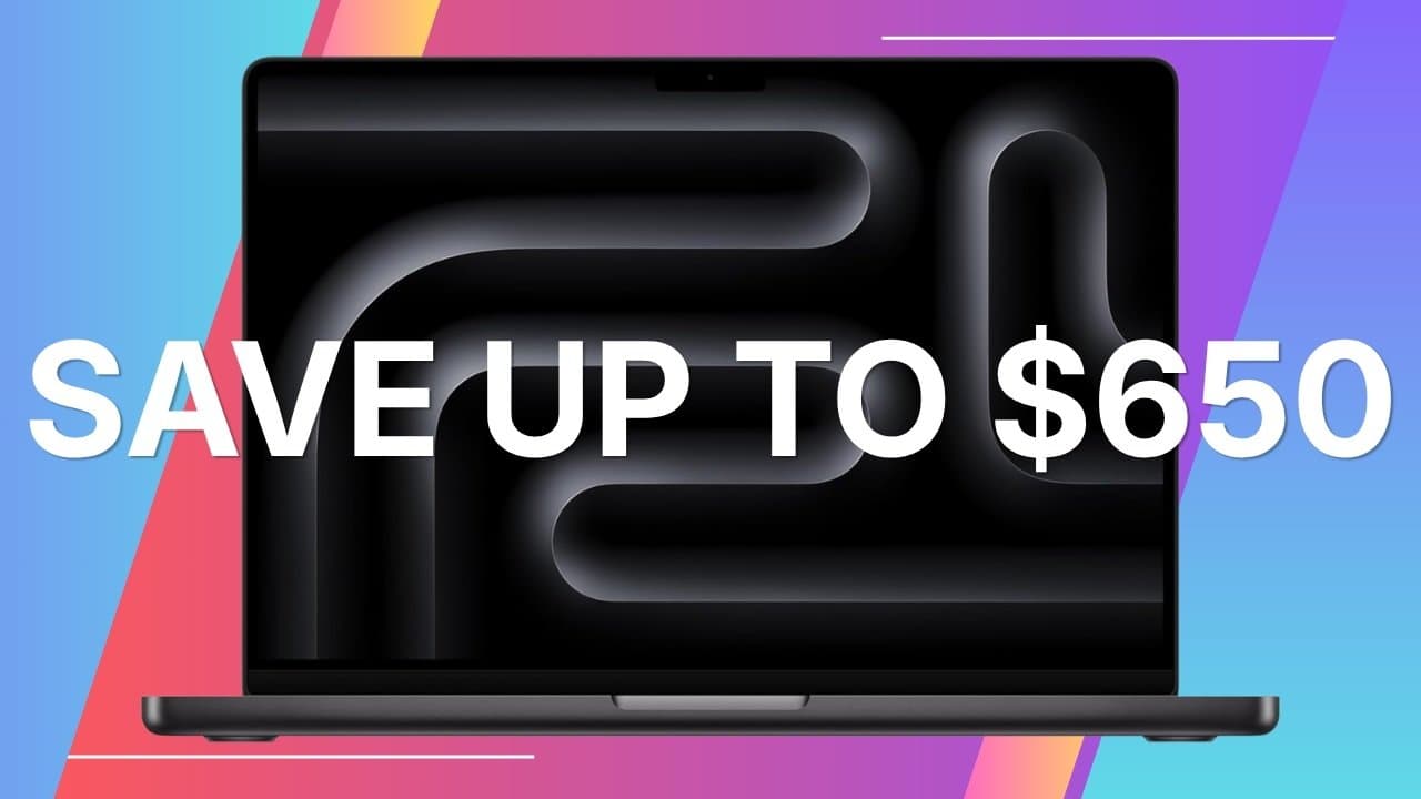 Save up to $650 on Apple's latest MacBook Pros with month-end deals