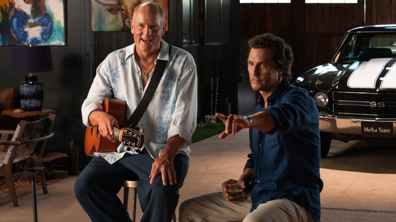 Woody Harrelson and Matthew McConaughey team up in Apple TV's new comedy series "Brothers"