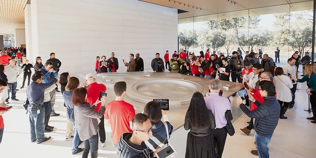 Apple Park Visitor Center partially closed for store improvements