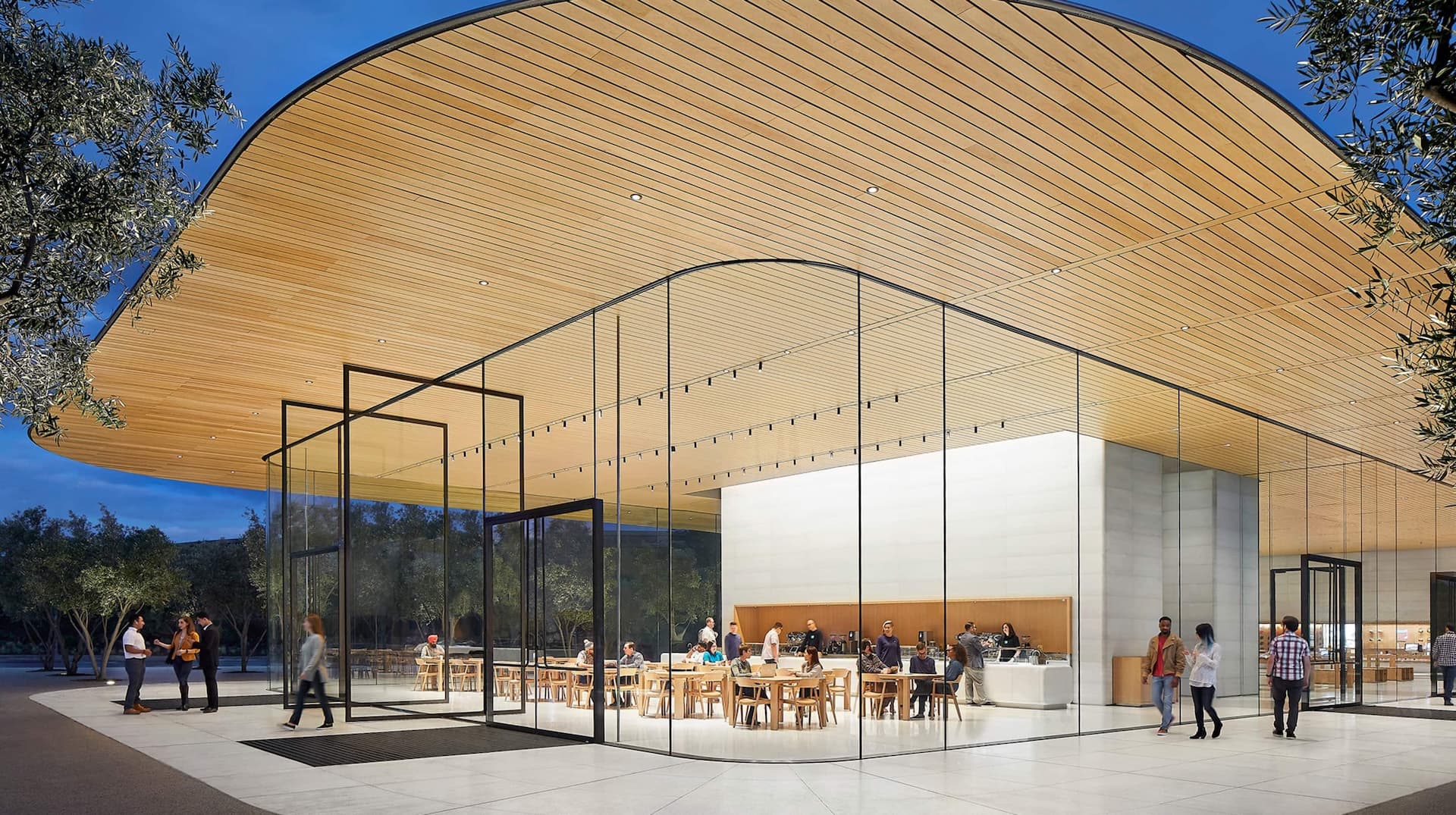 Apple Says 'Update in Progress' at Visitor Center