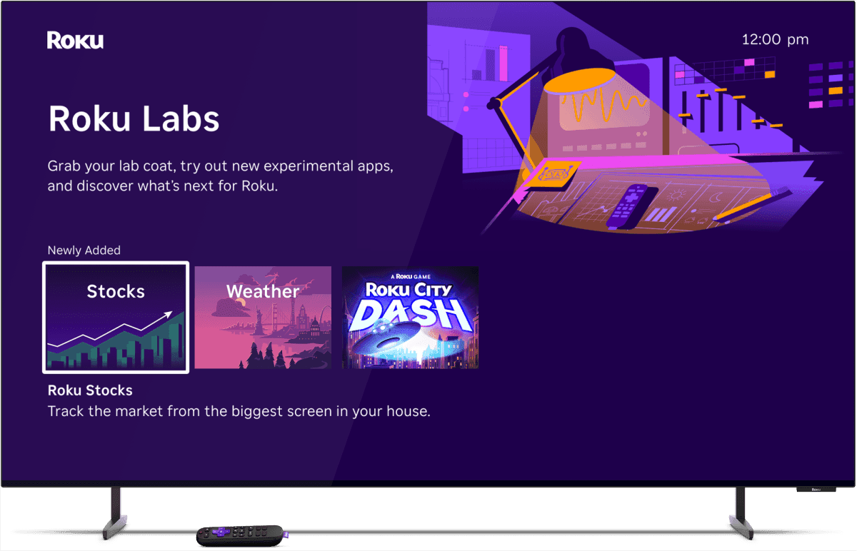 Roku’s new Labs hub brings experimental apps to the big screen