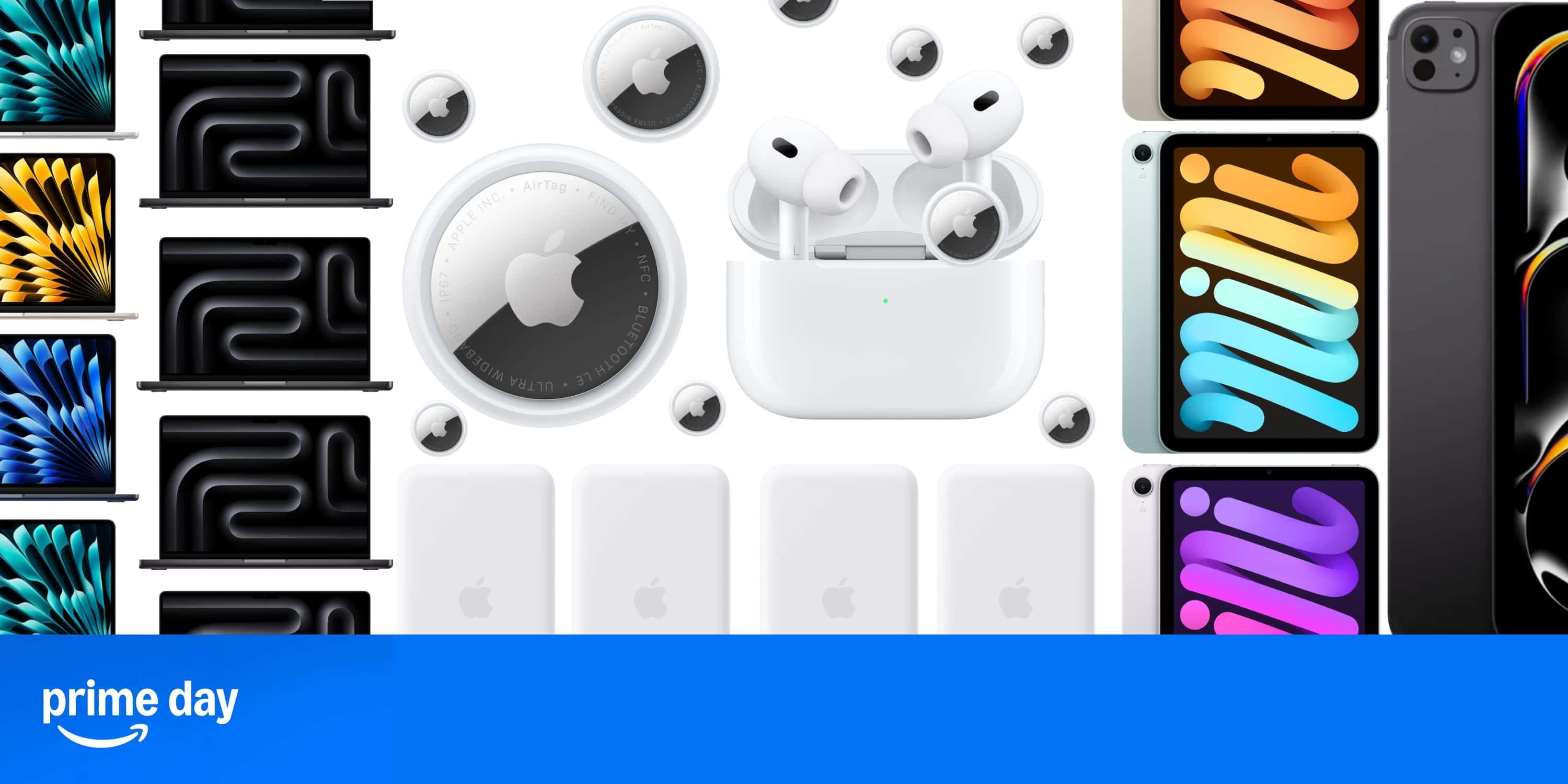 Prime Day 2 deals: MacBook Pro up to $250 off, MacBook Air up to $430 off, AirPods Pro 3, Apple accessories from $7, more