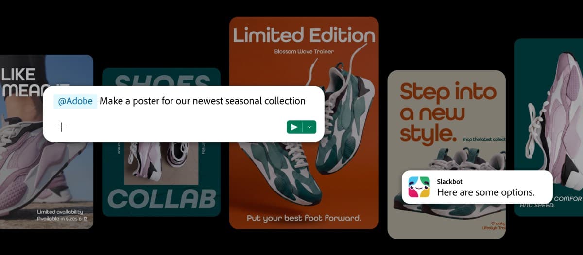 Adobe is making its tools available in Slack