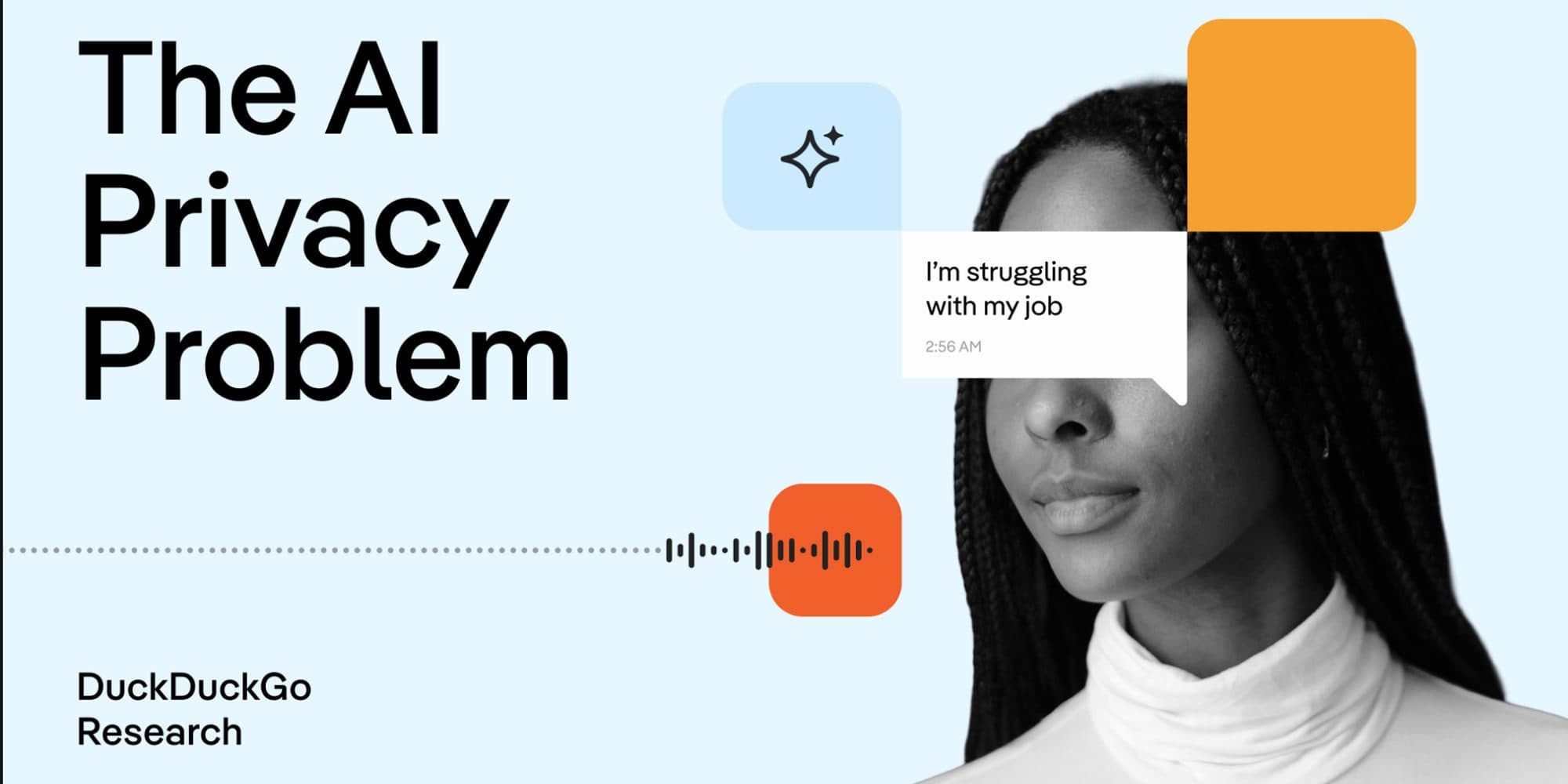 DuckDuckGo survey highlights how much personal information users share with AI