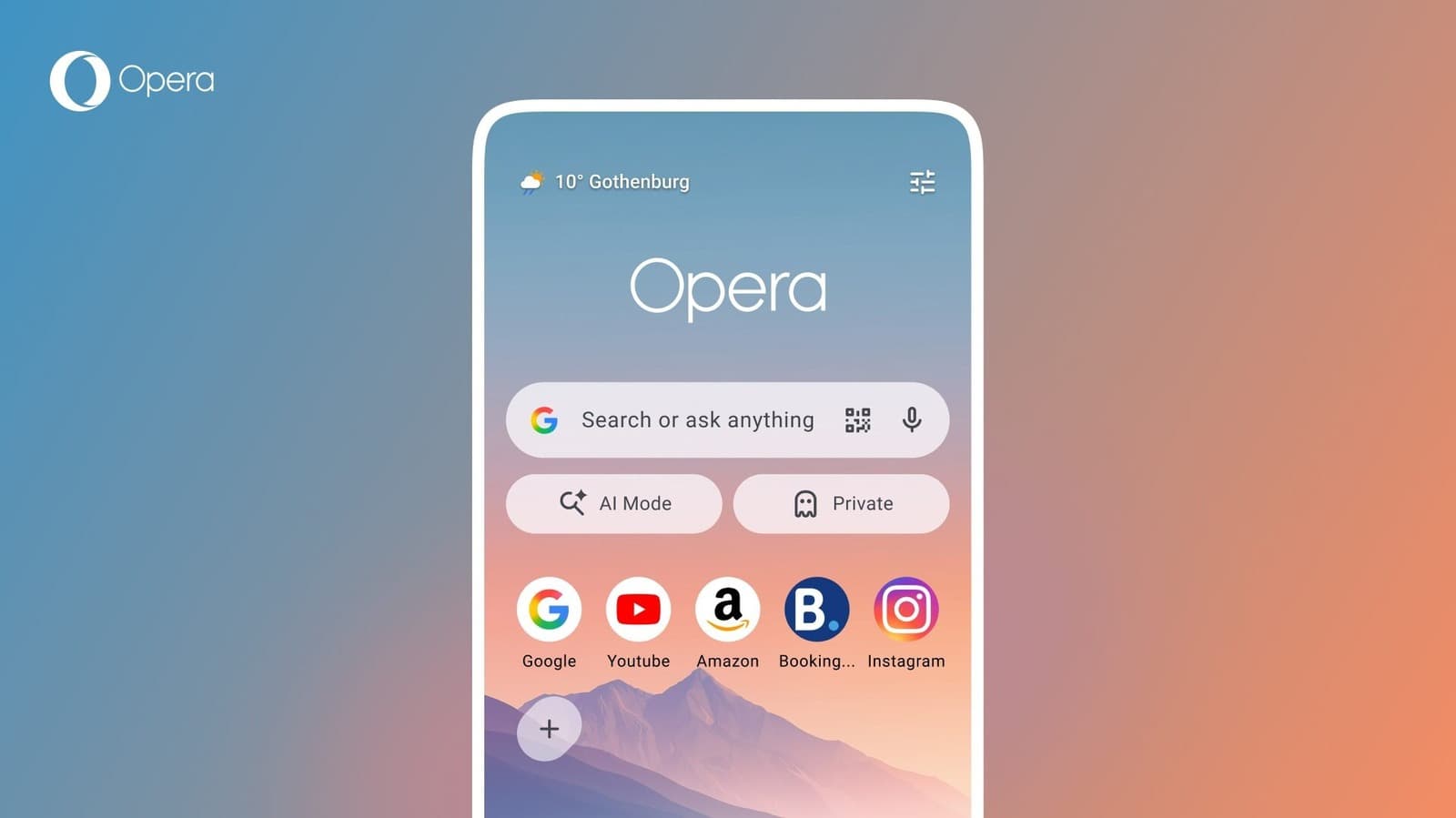 Opera's latest Android update includes a soccer hub and a refreshed start page