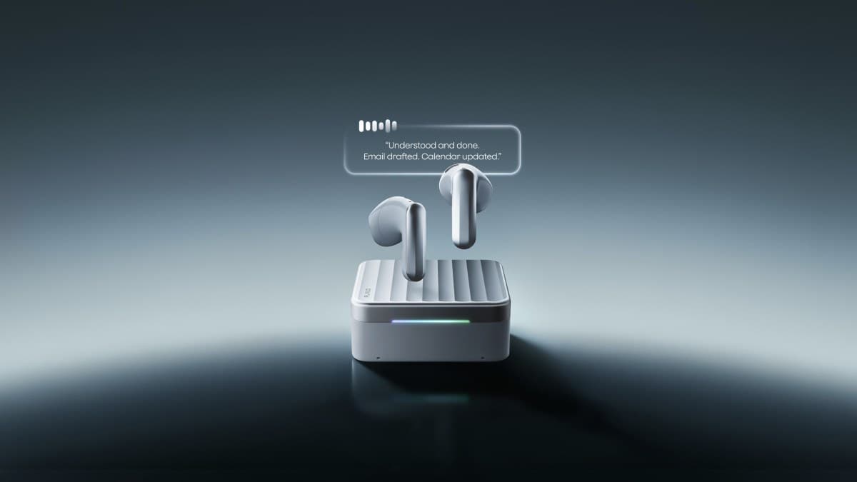 Plaud’s new earphones come with an eSIM-enabled case for talking to AI agents