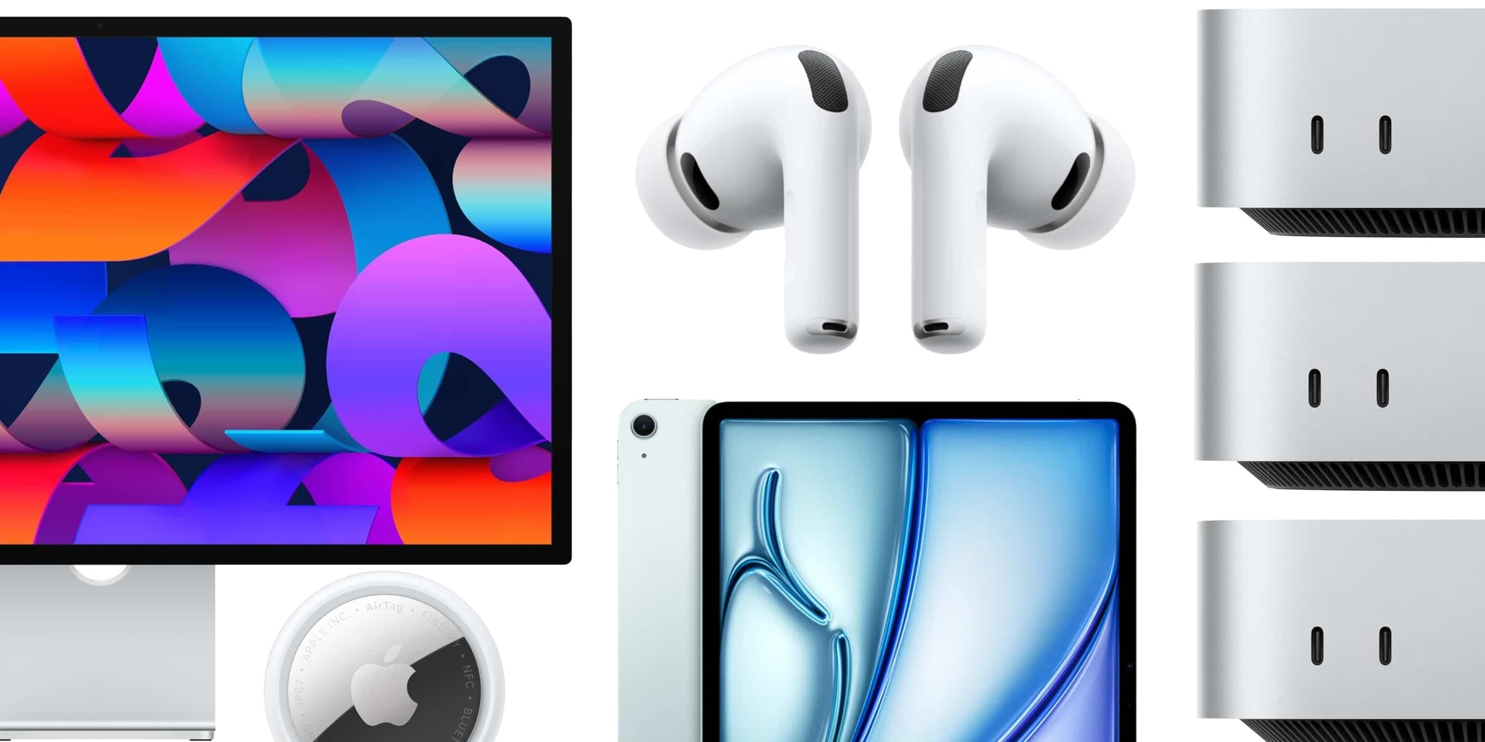 Deals: AirPods Pro 3, 2026 Apple Studio Display $214 off, iPad Air $100 off, charging gear, more