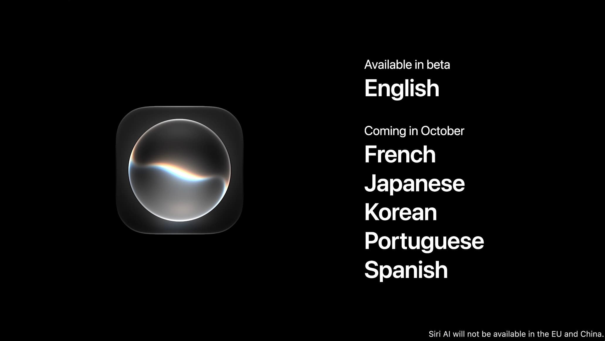 iOS 27.2 Adds Siri AI in New Languages
