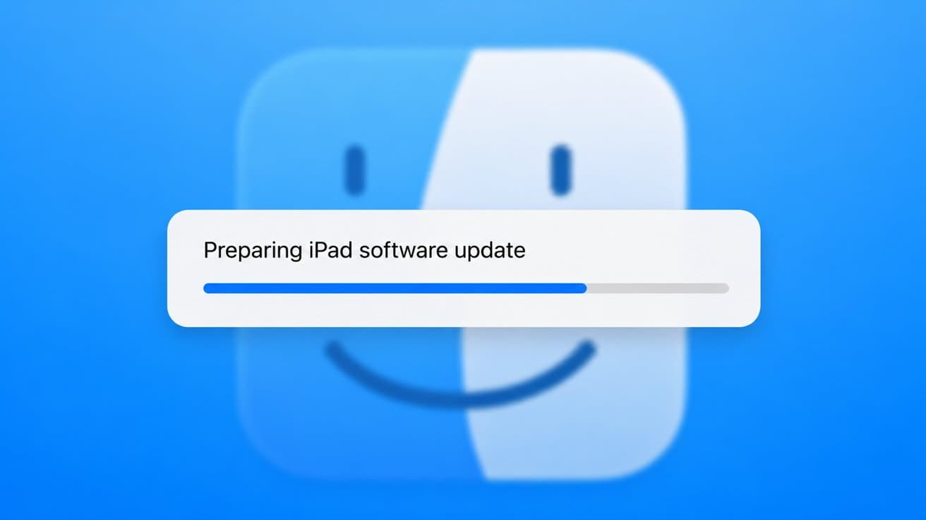 How to update an iPad through the Mac's Finder when Software Update fails