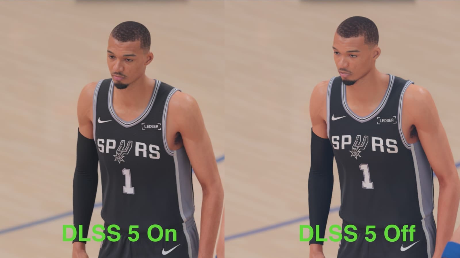NVIDIA's DLSS 5 adds subtle details to NBA 2K27, but demands a lot more power