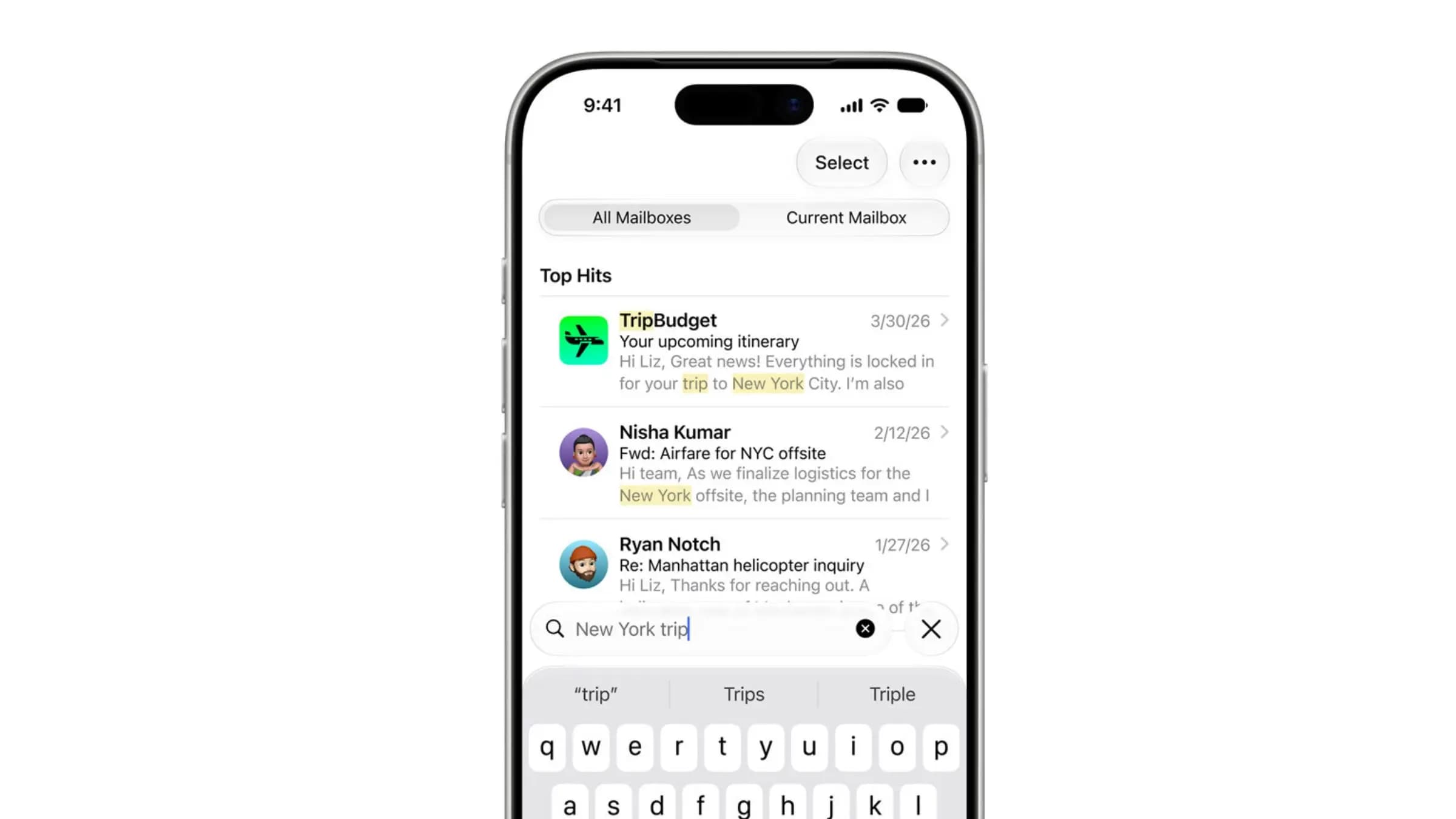 Apple is fixing the Mail app’s broken search in iOS 27