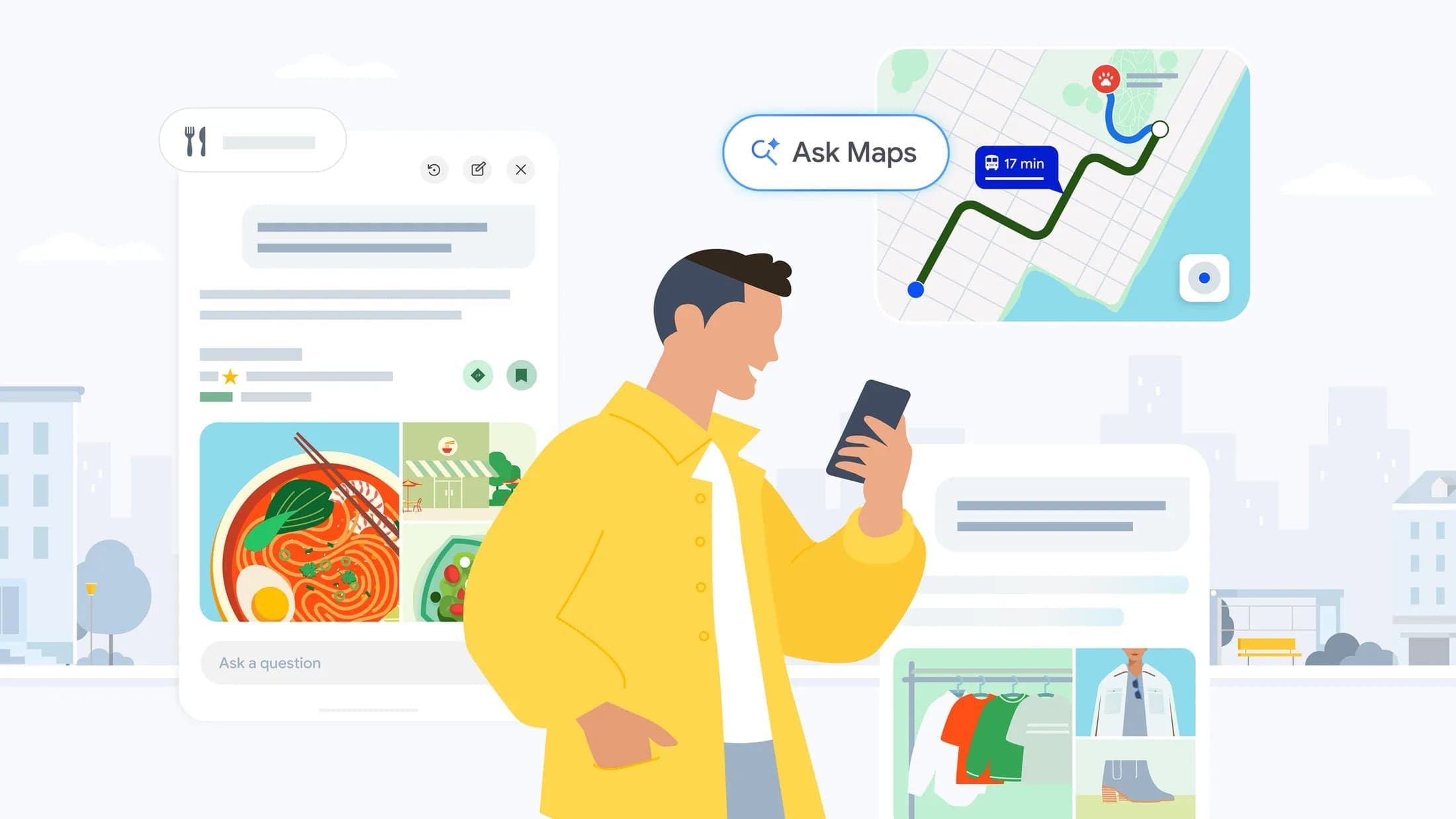 Google Maps Can Now Order Your Dinner and Track Your Train Delays