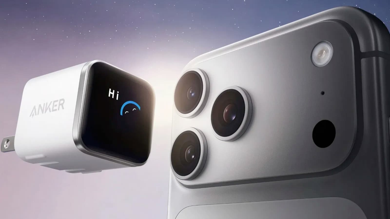 What is the Anker 'smart display charger' and what does that screen even do?