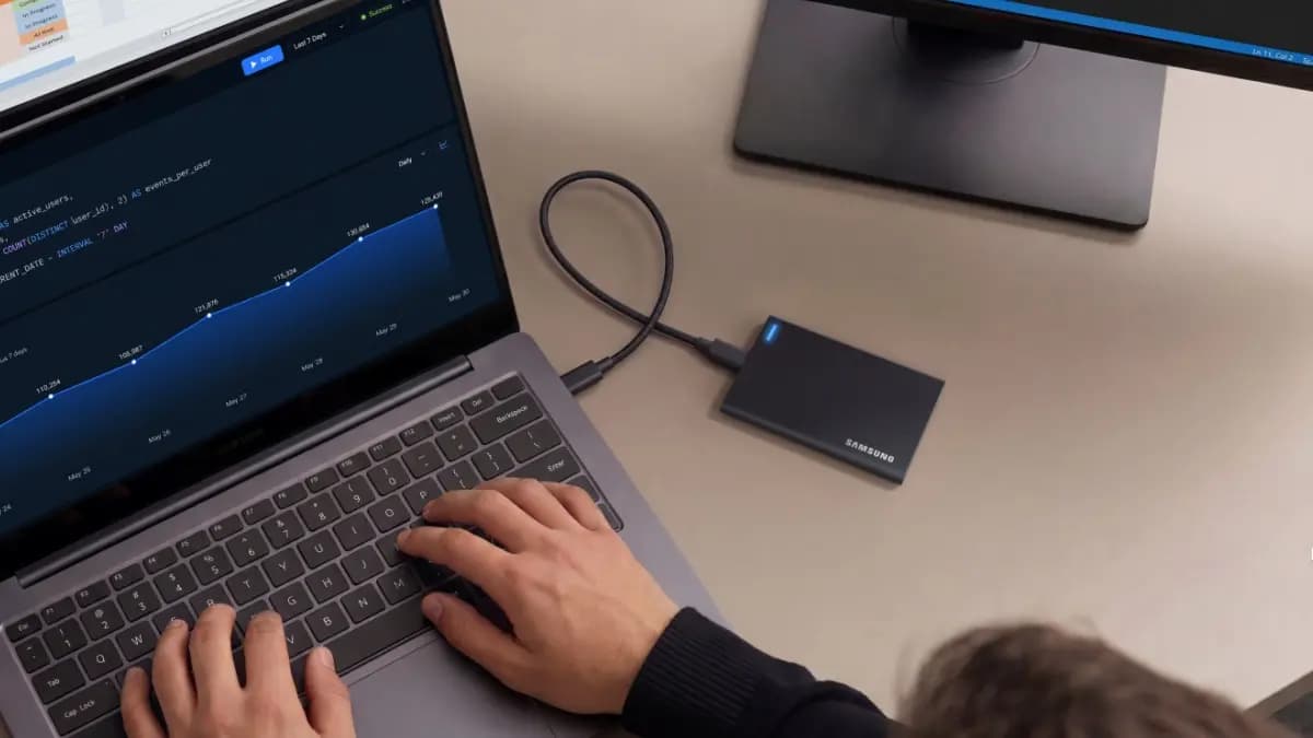 Samsung’s slim new portable SSDs hit 8TB and 4,000MBps