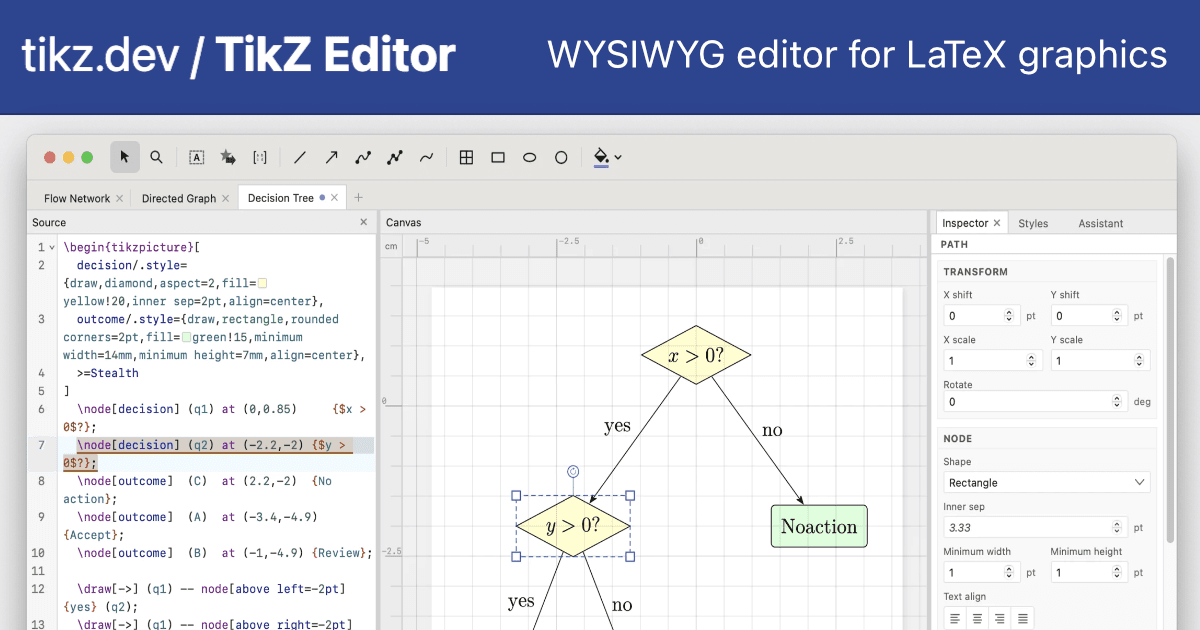 Show HN: TikZ Editor – WYSIWYG editor for figures in LaTeX