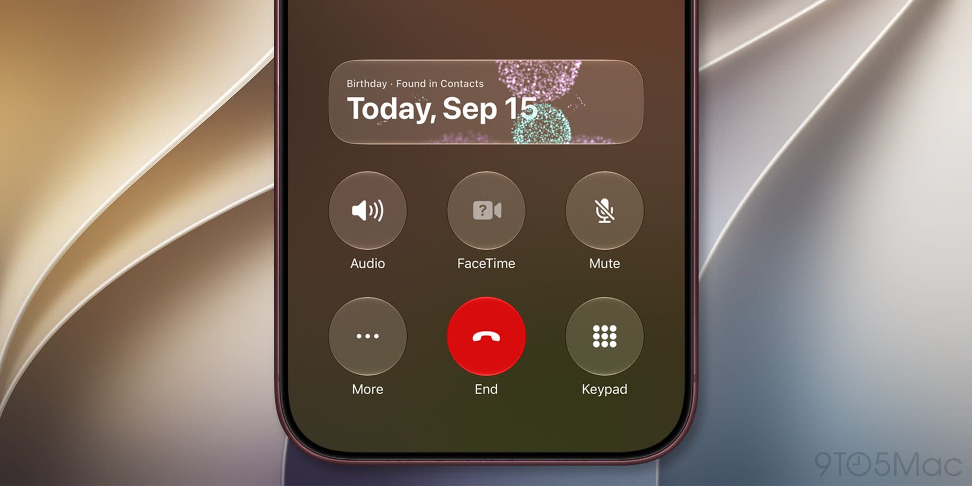 iOS 27 has a fun new animation when you call a contact on their birthday
