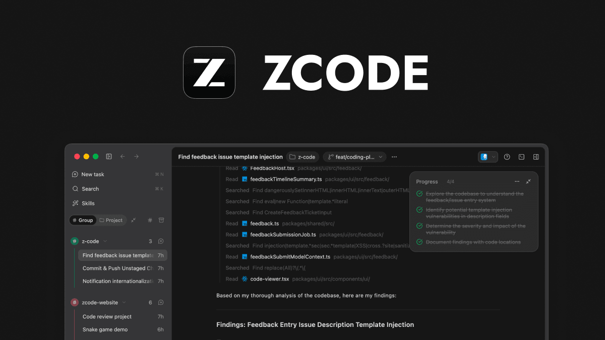 ZCode: Claude Code from the Makers of GLM