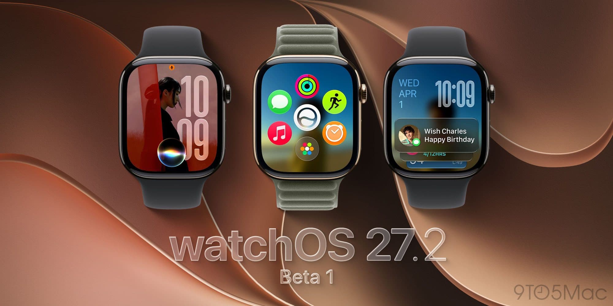 Apple releases beta 1 for watchOS 27.2, tvOS 27.2, more