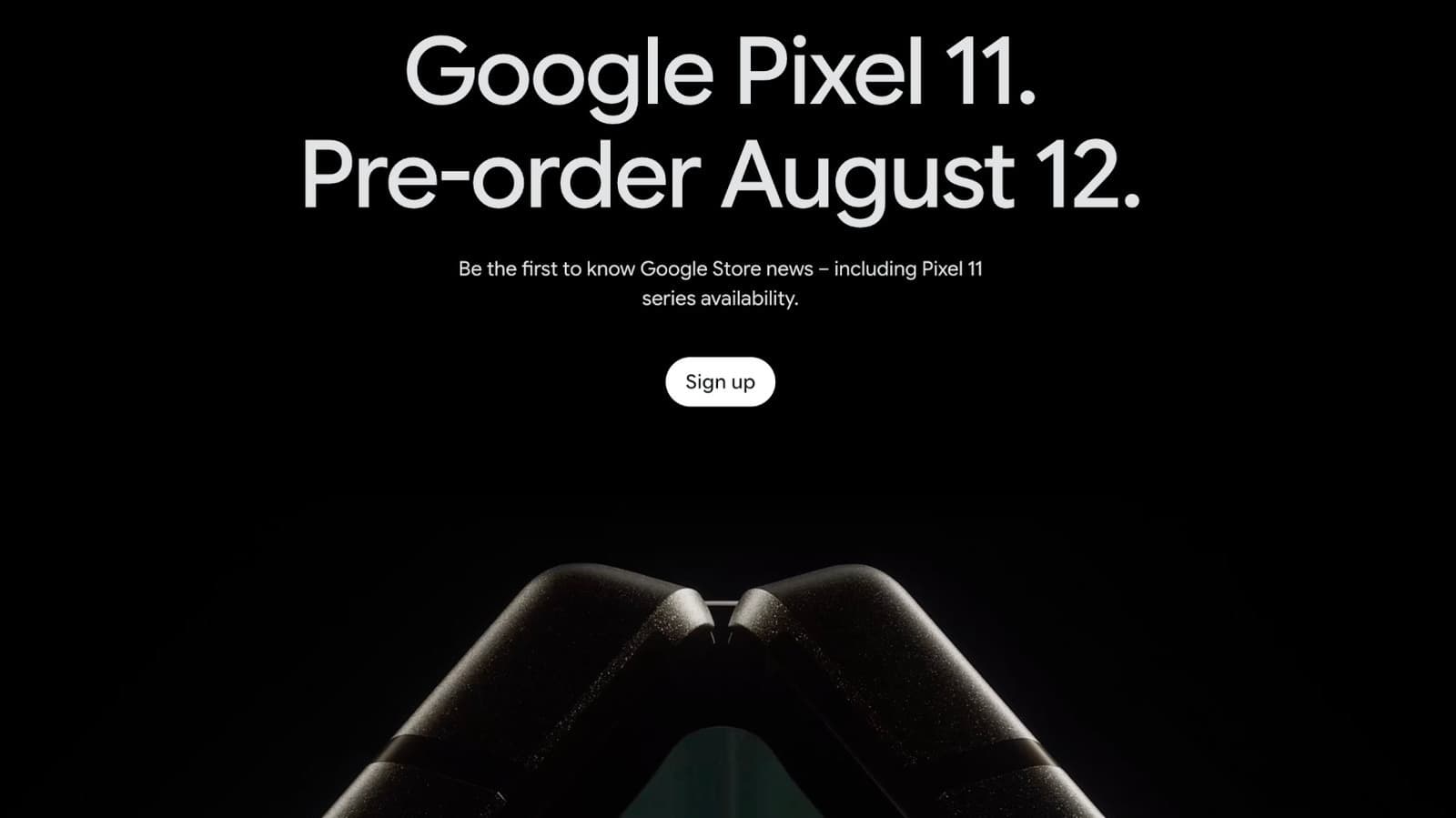 Google is now sending out emails with discount codes for the Pixel 11