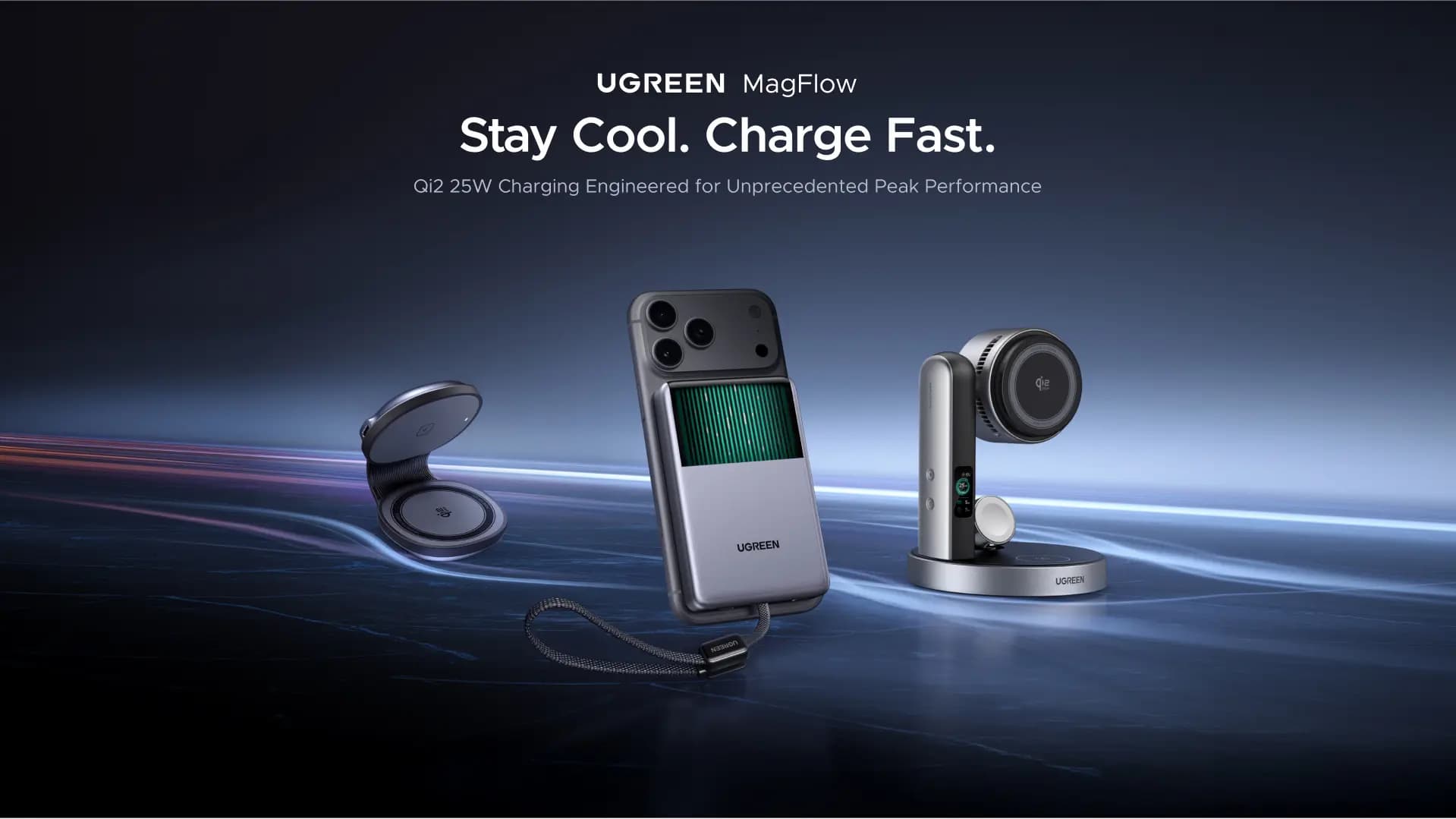 Ugreen’s MagFlow power bank uses liquid cooling to beat the heat
