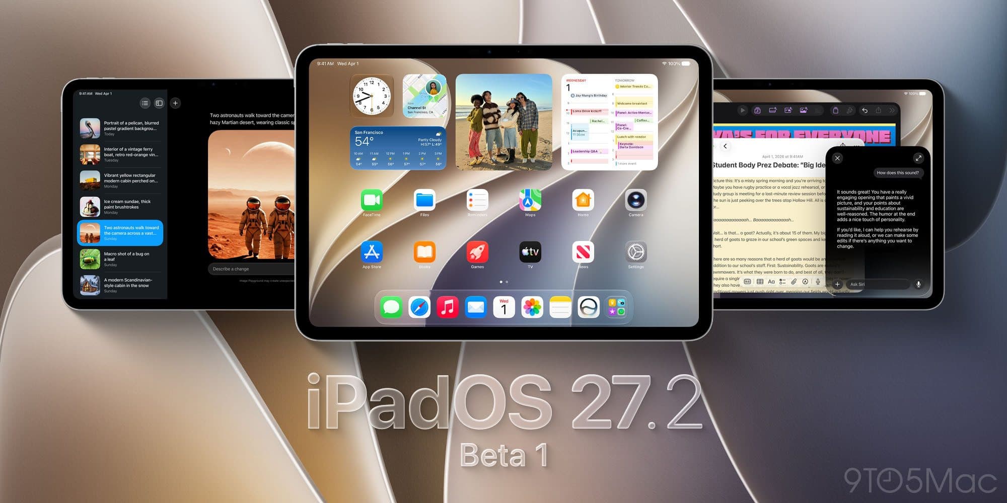 iPadOS 27.2 beta 1 now available for iPad