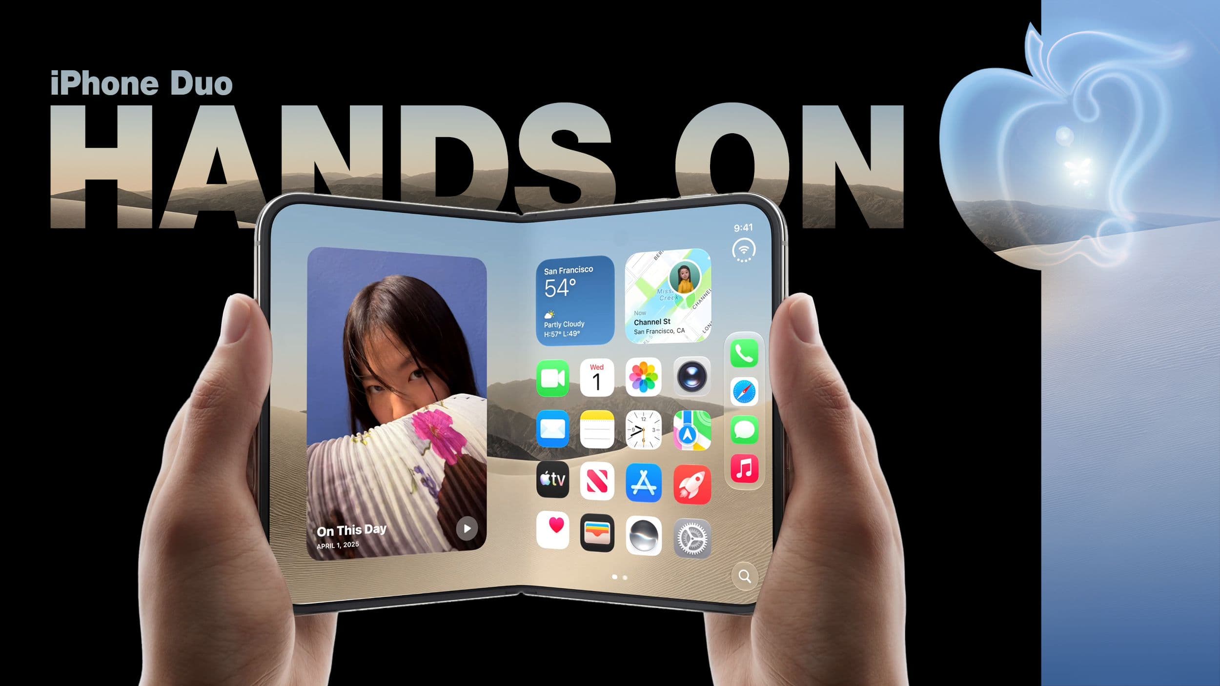 Hands-On With the iPhone Duo: The Crease is Still There, But Barely