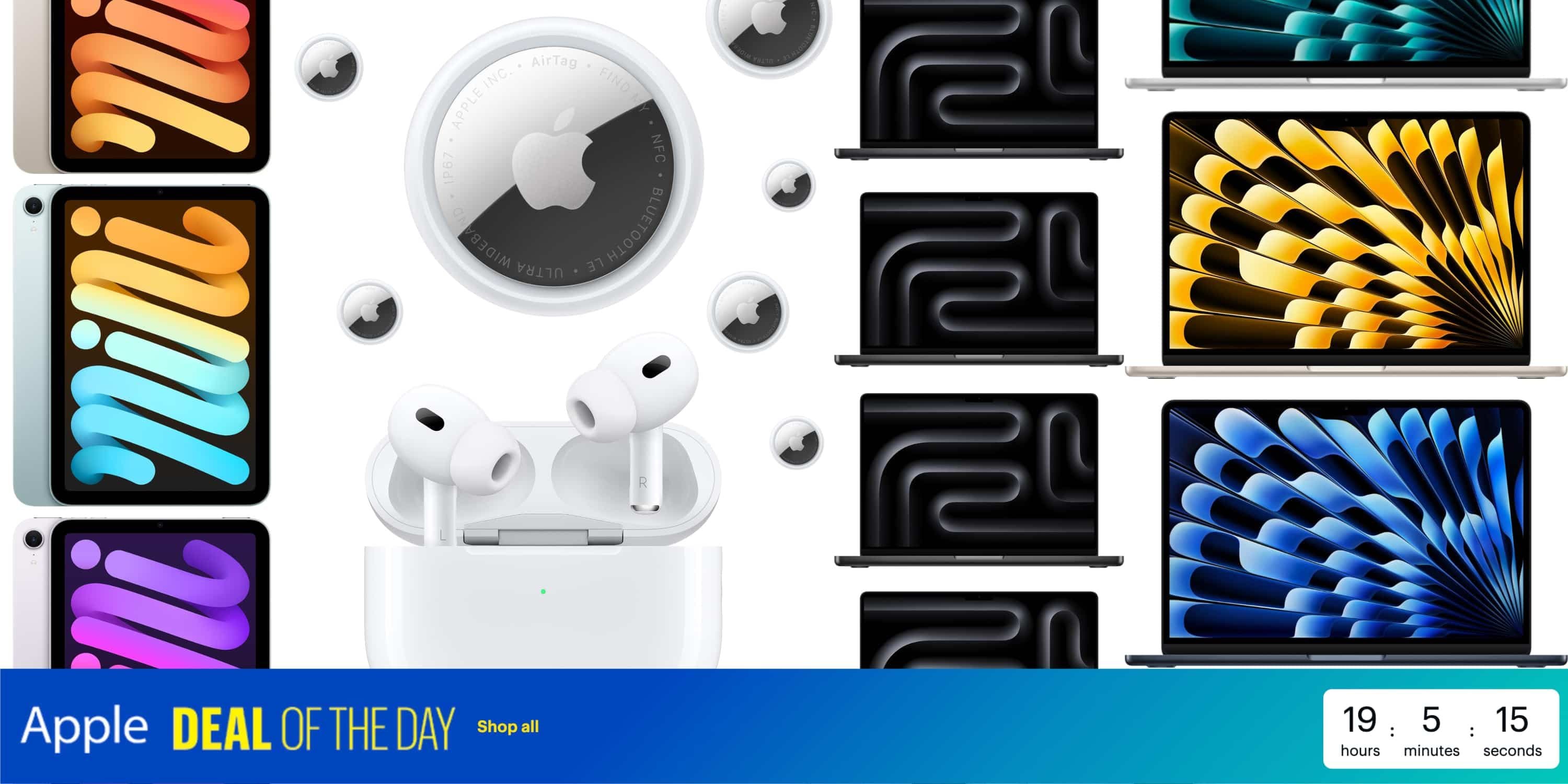 Deals: 1-day Apple sale – $400 off M5 Pro MacBook Pro, iPhone Air up to $406 off, iPad mini $450 off, AirPods, more