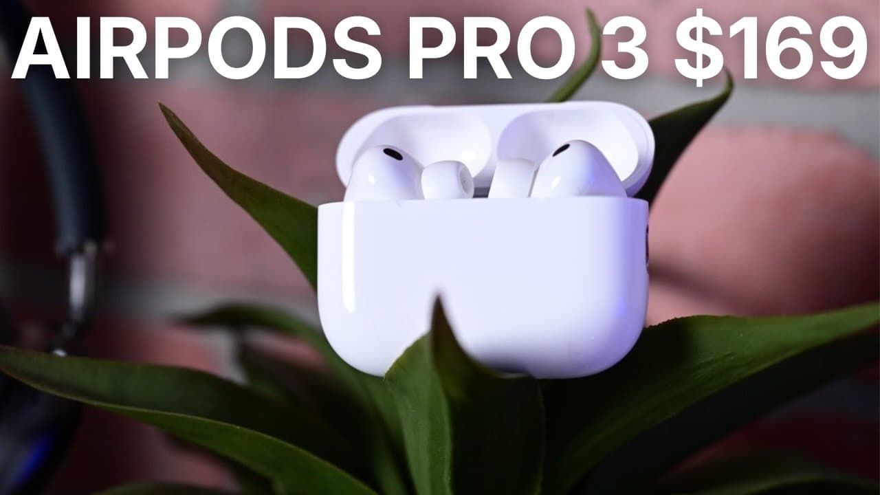 Amazon's $169 AirPods Pro 3 deal is back for Prime Week
